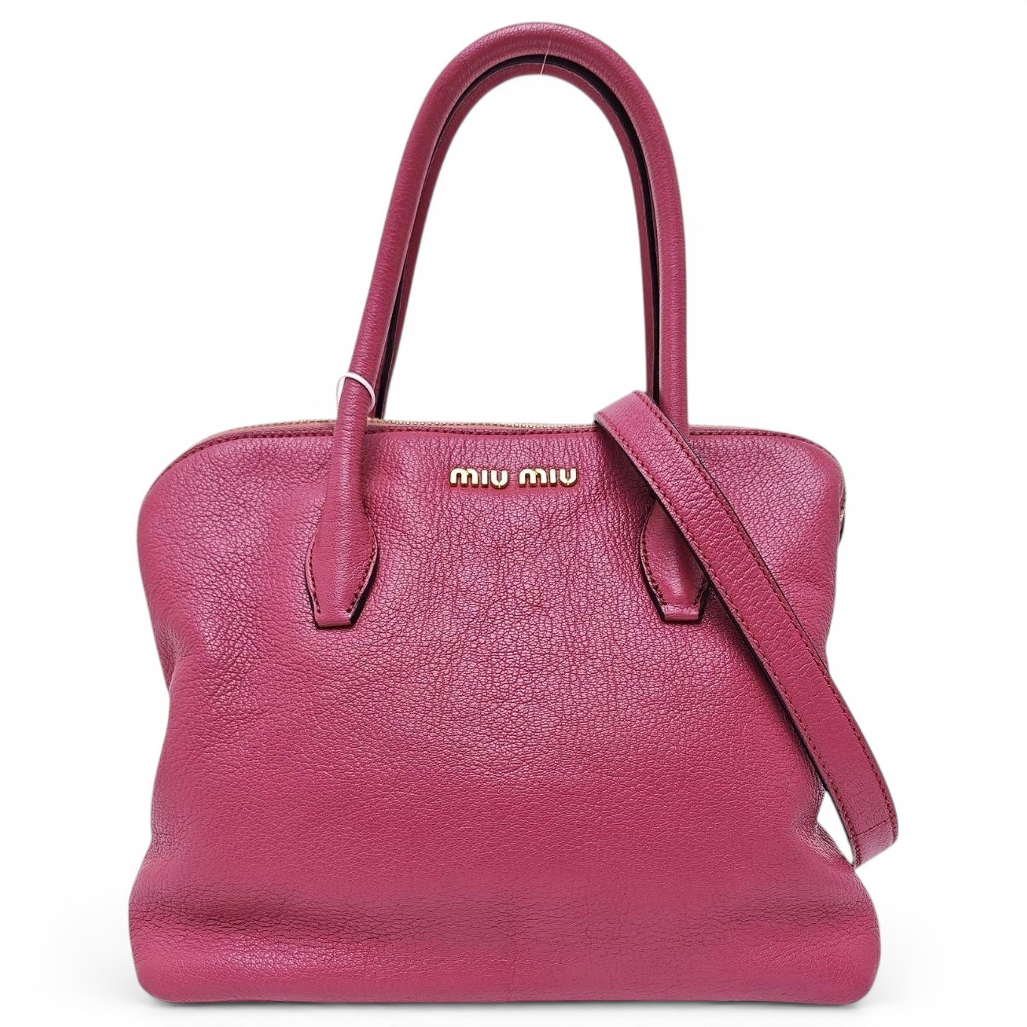Leather handbag