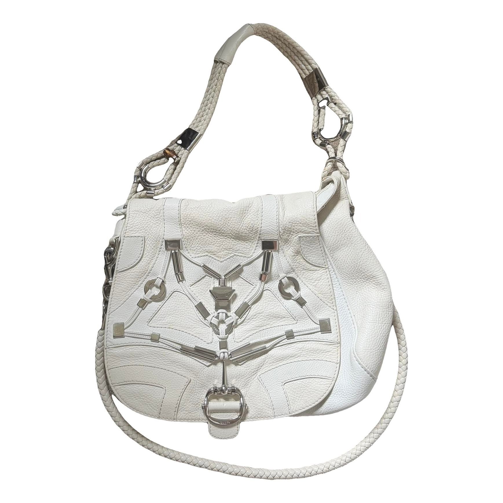 Hobo leather handbag