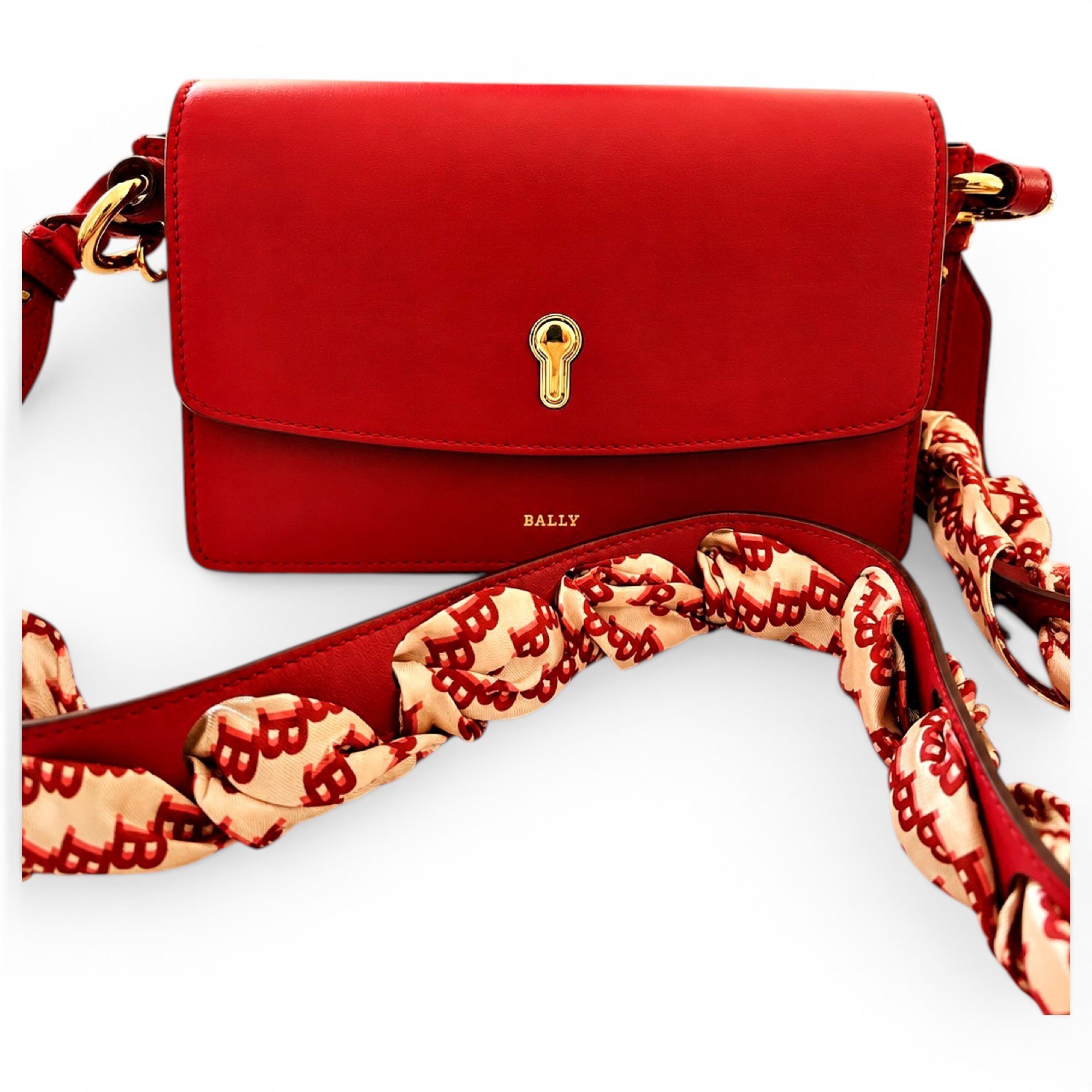 Leather crossbody bag