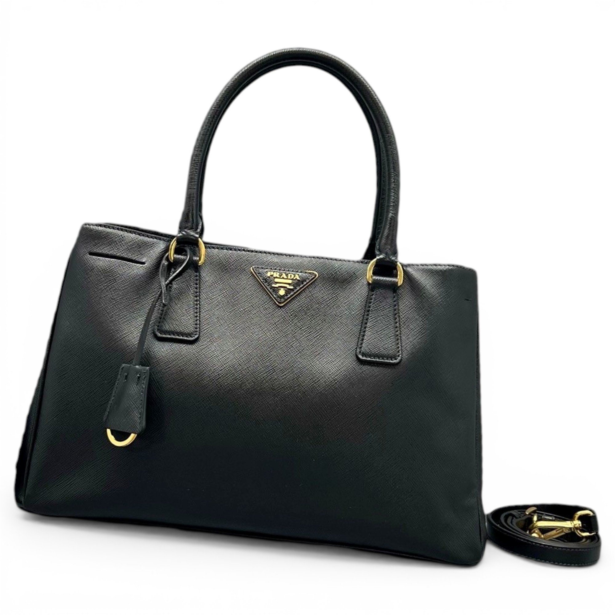 Galleria leather handbag