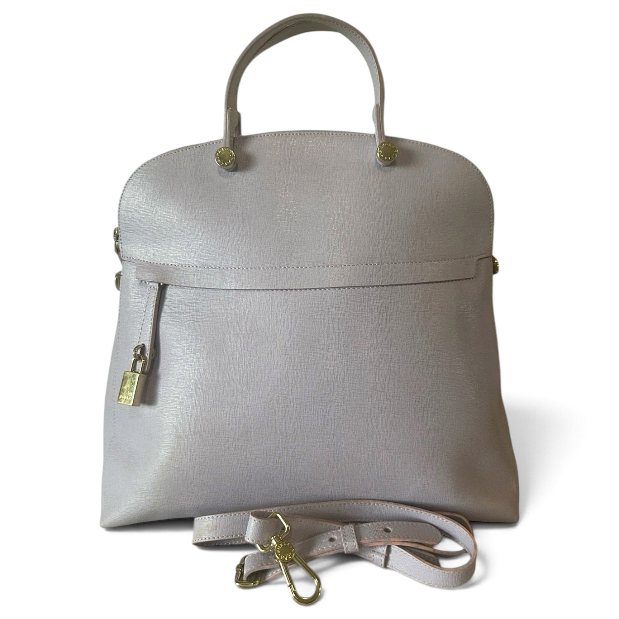Leather handbag