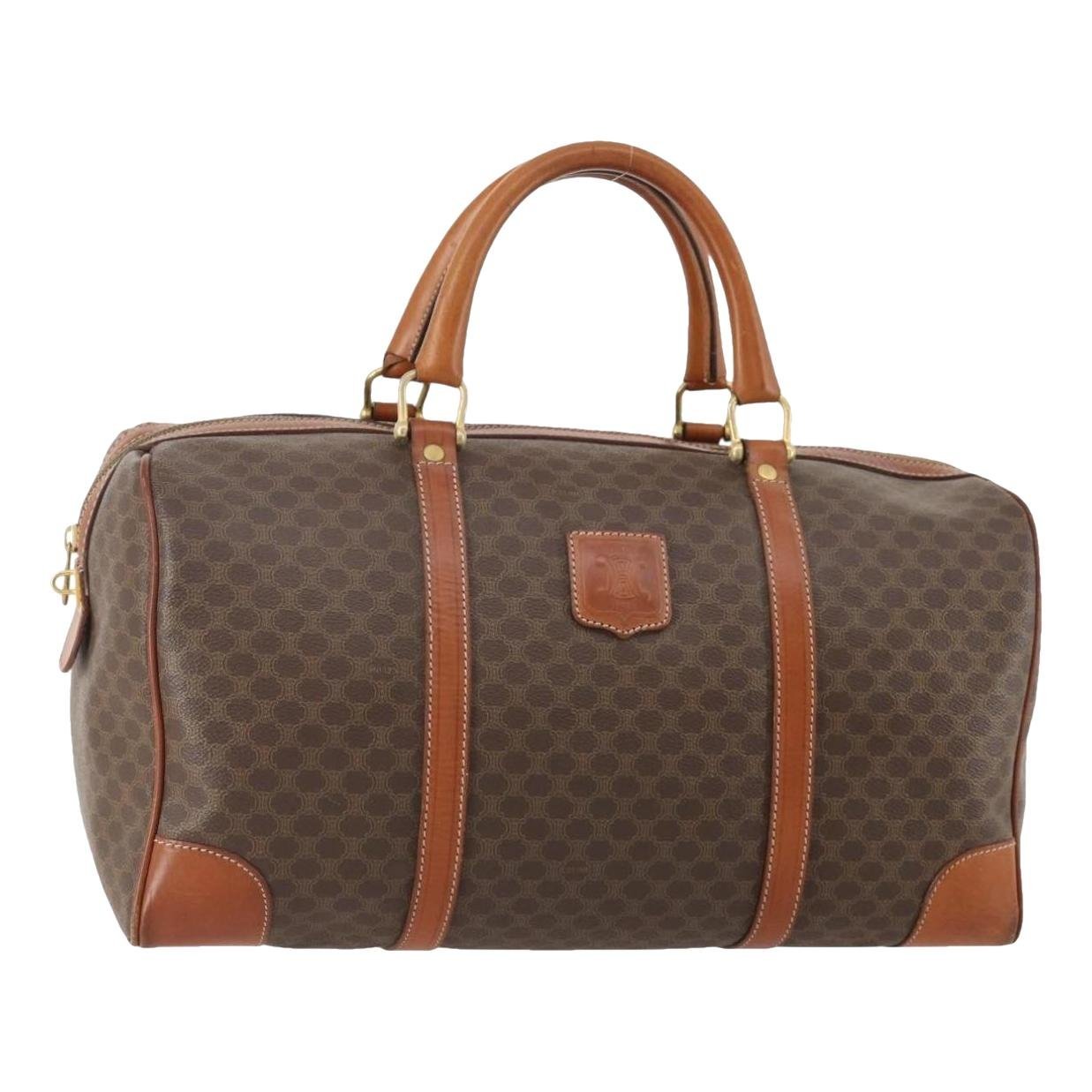 Leather travel bag