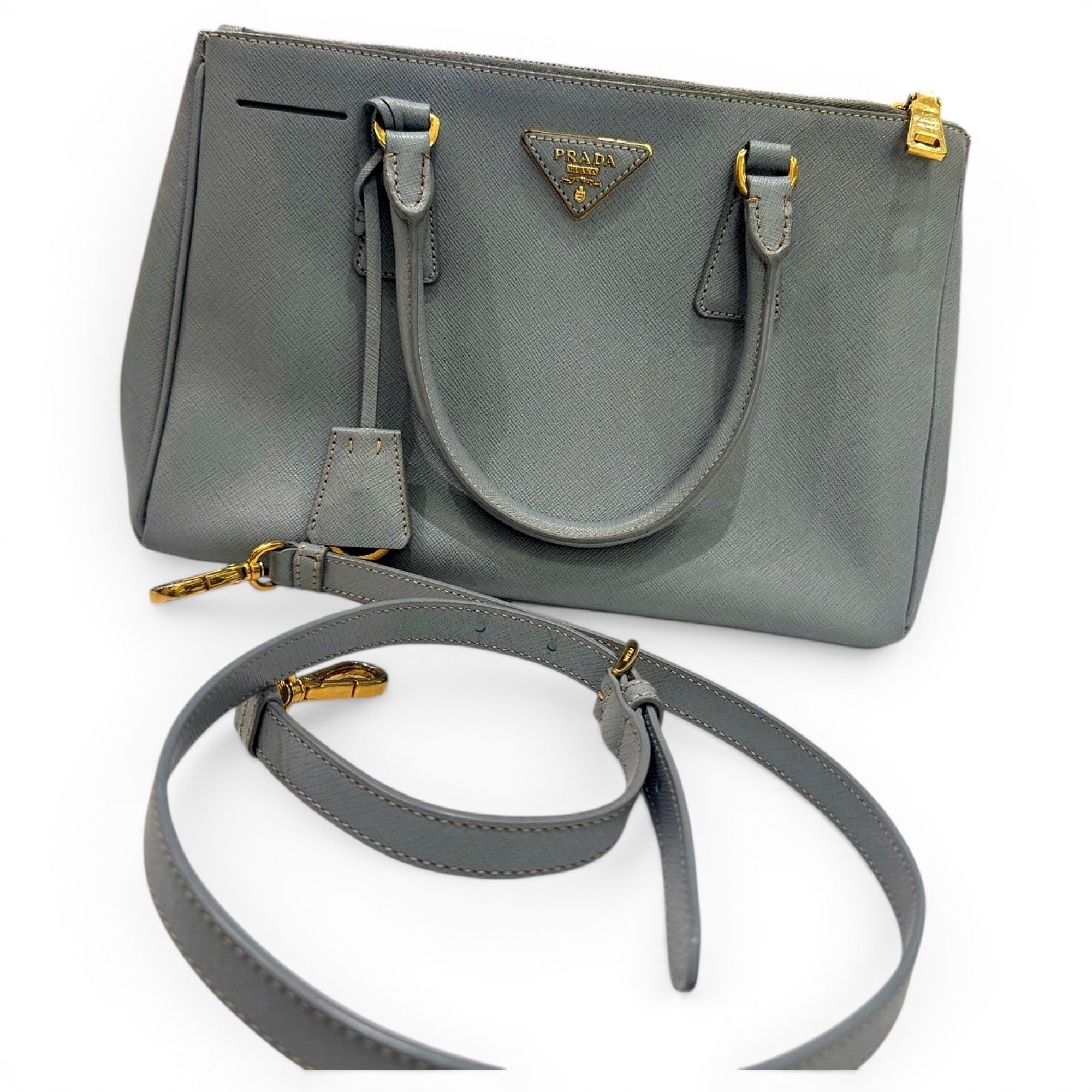 Galleria leather handbag