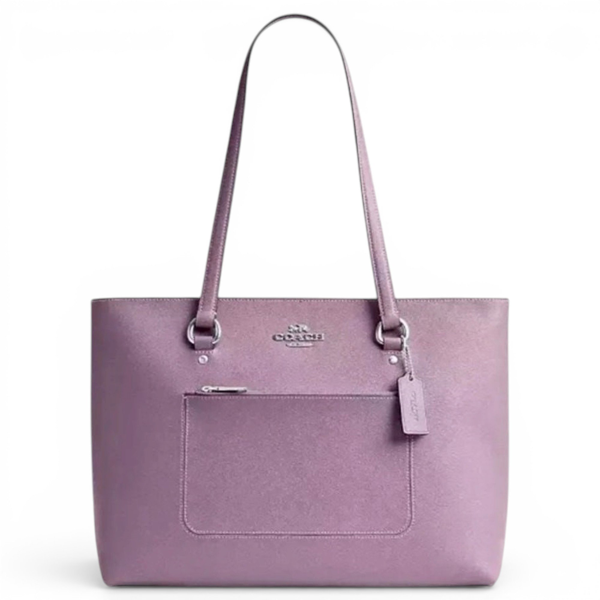 Leather tote