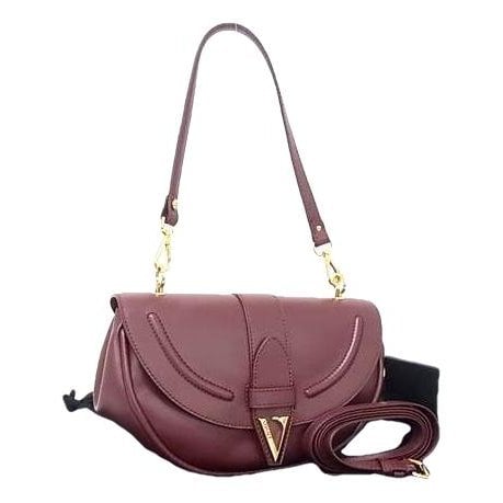 Versace Virtus leather handbag
