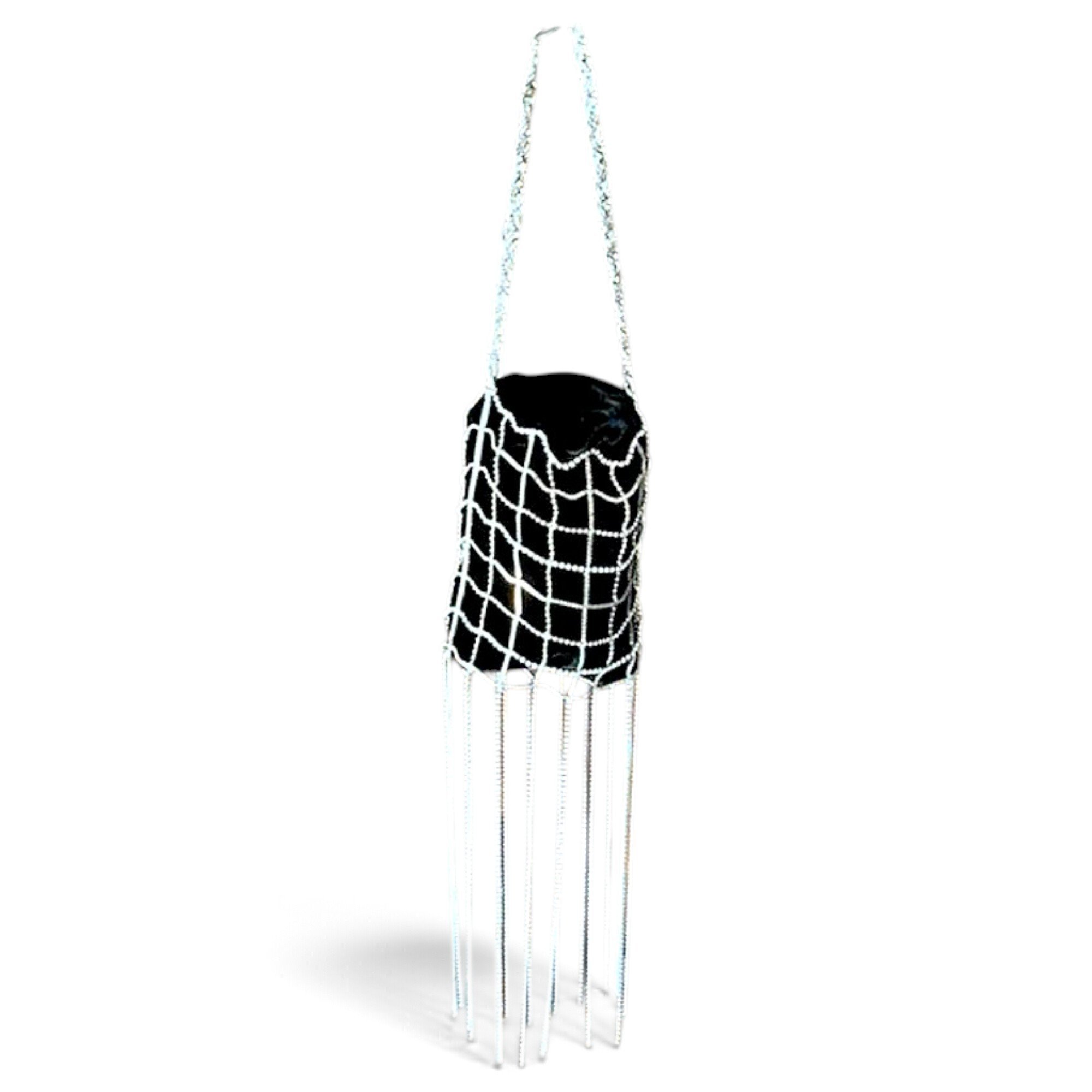 Velvet handbag