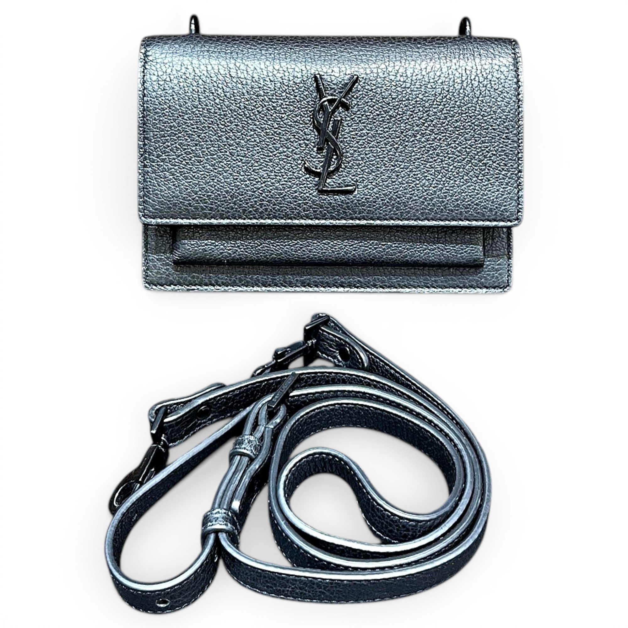 Sunset leather handbag