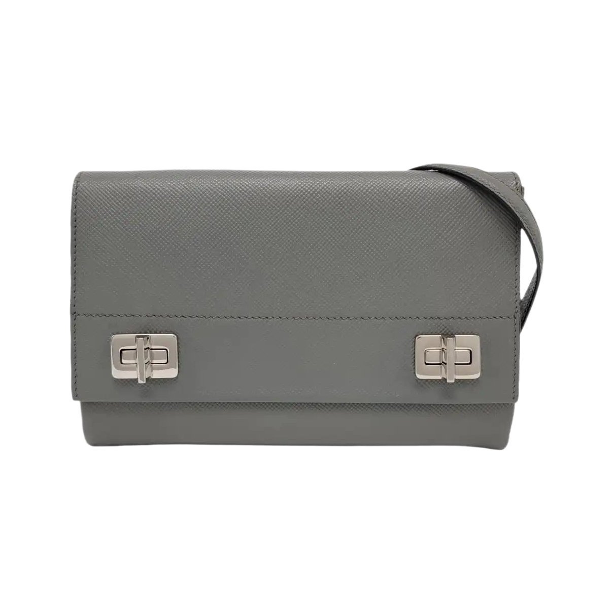 Leather crossbody bag