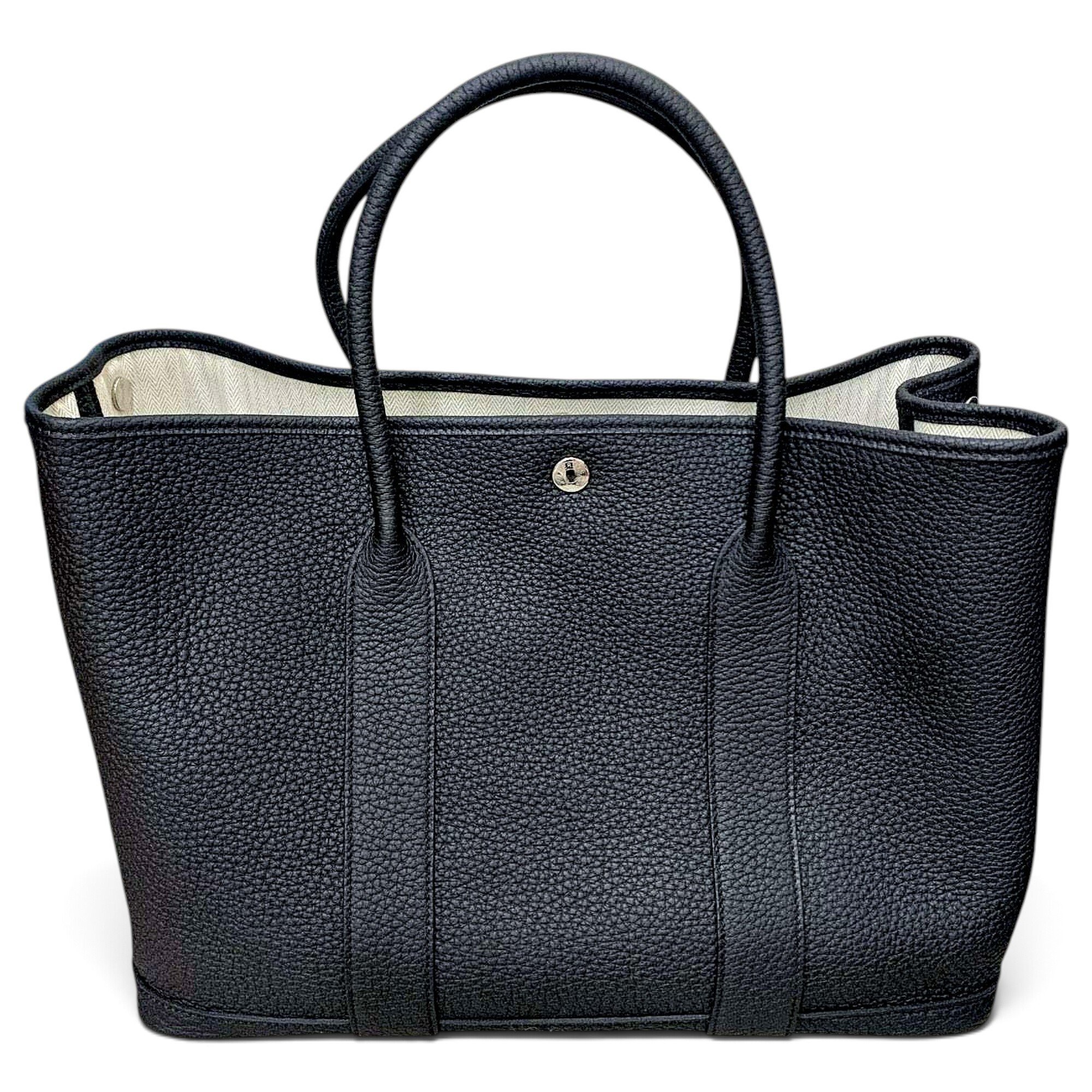 Garden Party leather handbag