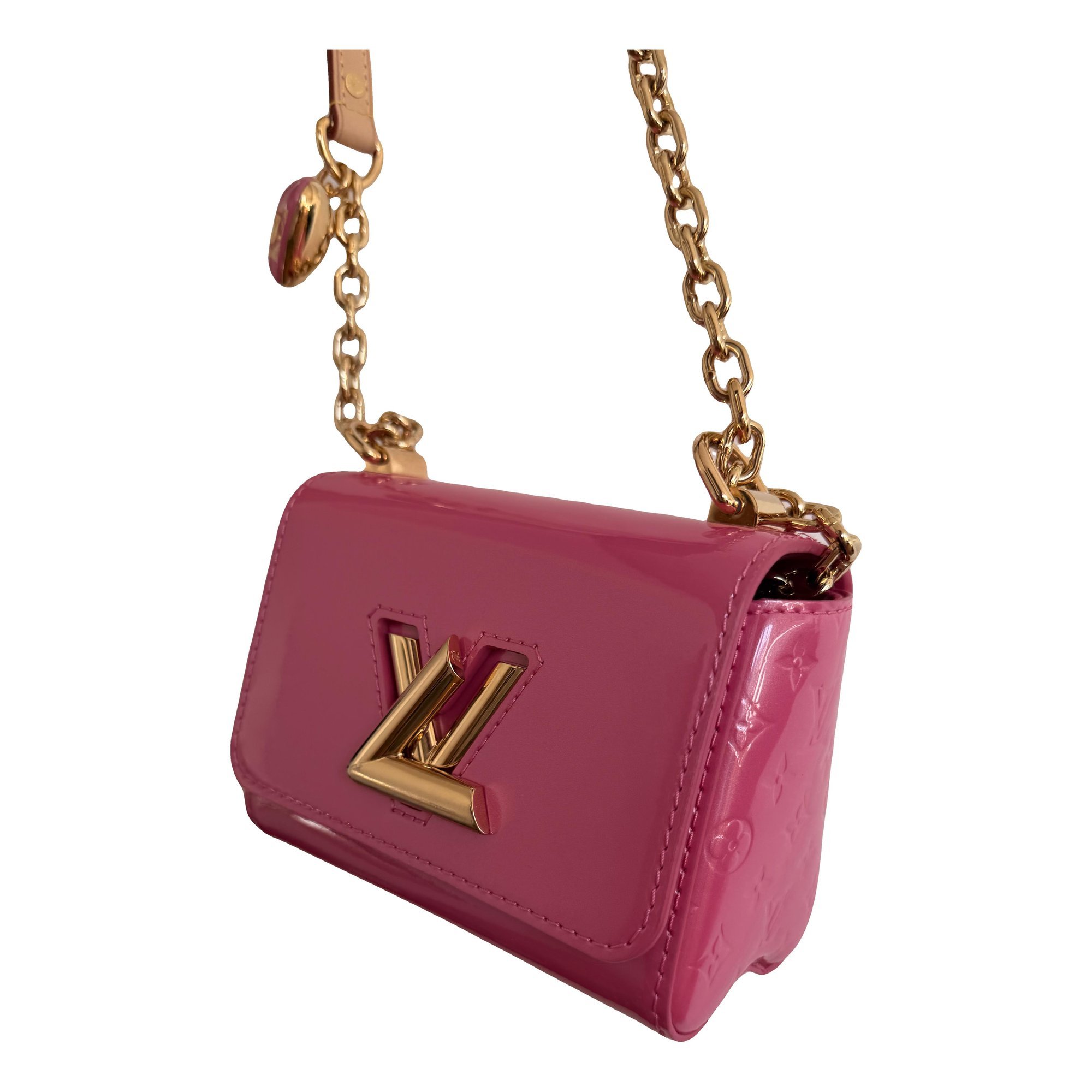 Twist Chain leather handbag
