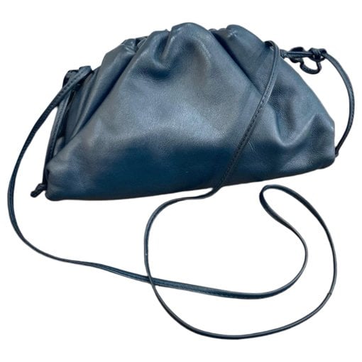 Pouch leather handbag