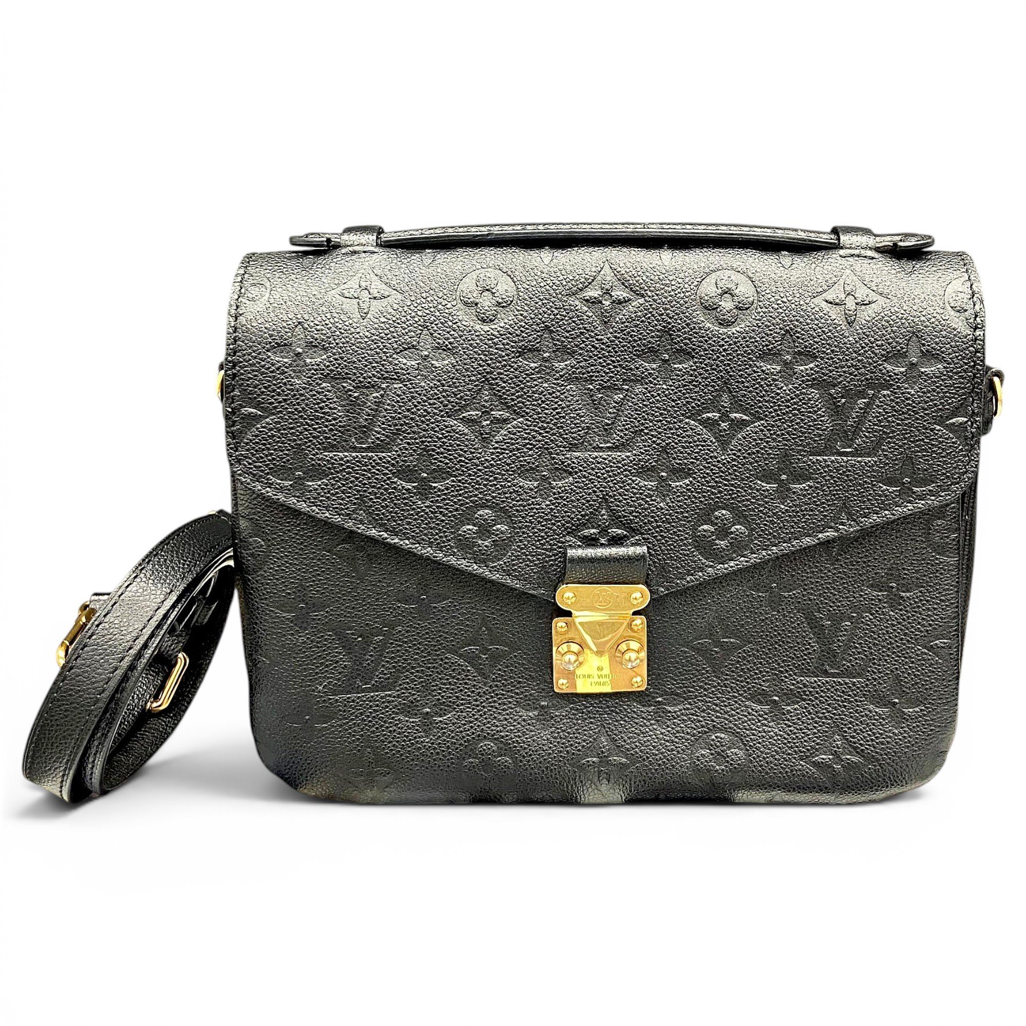 Metis leather handbag