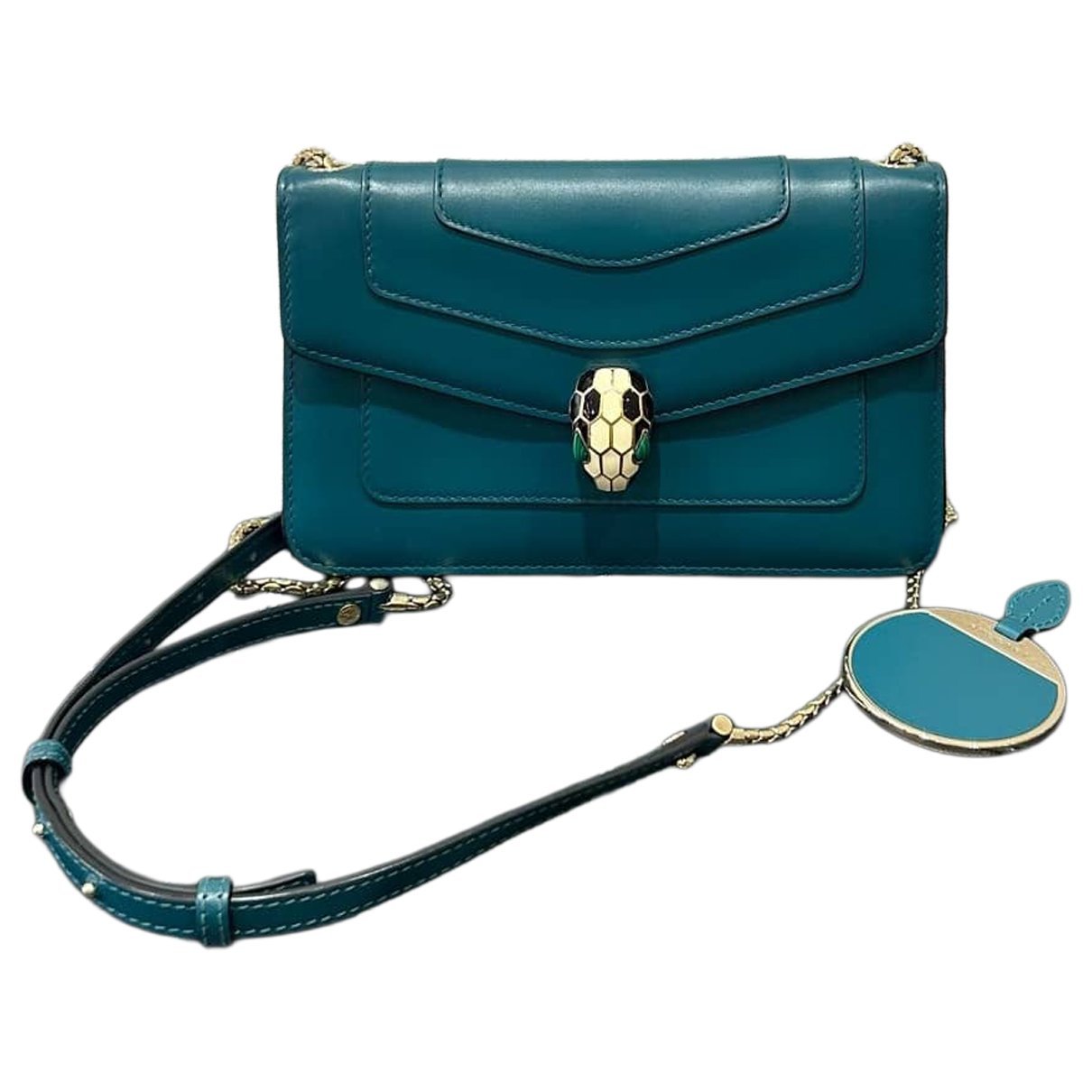 Bvlgari Serpenti pony-style calfskin crossbody bag
