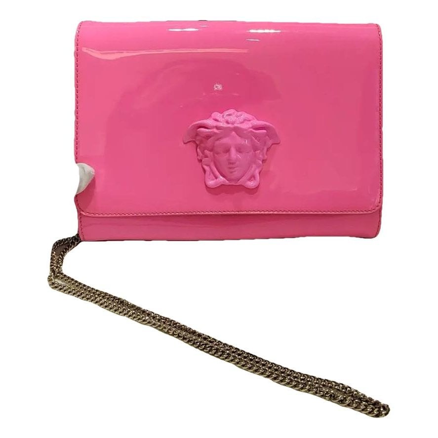 Patent leather handbag