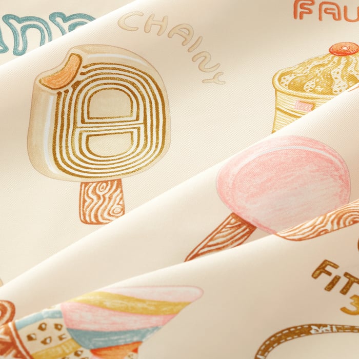 Funny Ice Cream Scarf 70