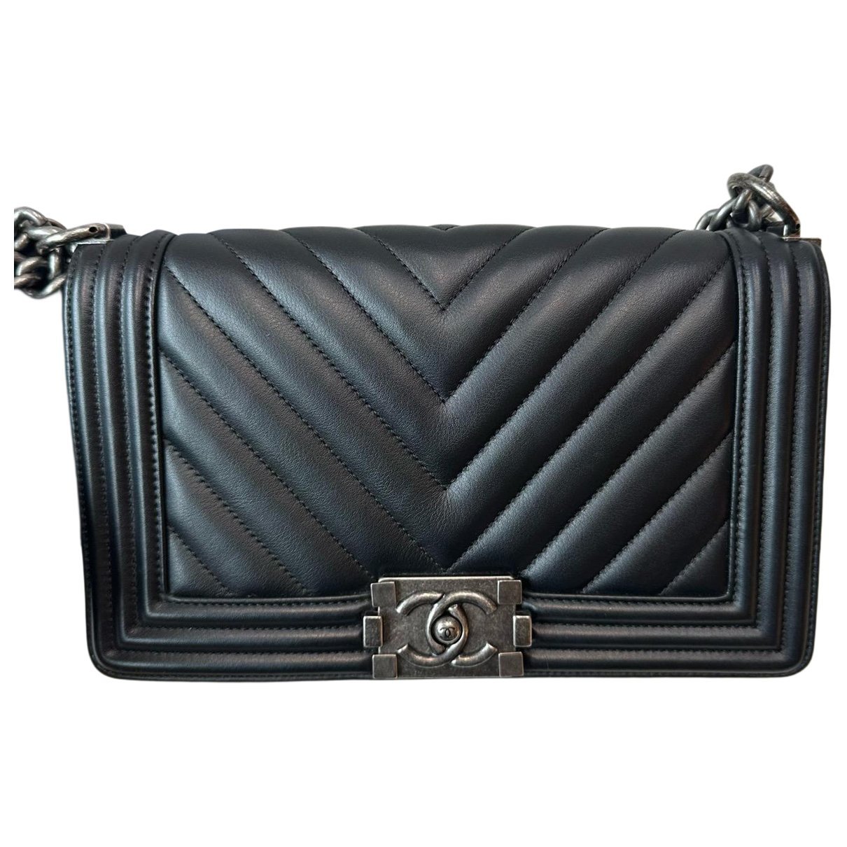 Boy leather crossbody bag