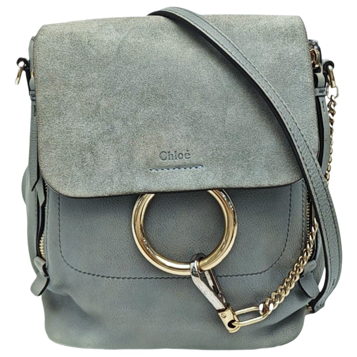 Faye leather handbag