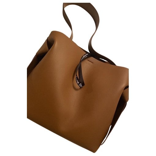 Musubi leather tote