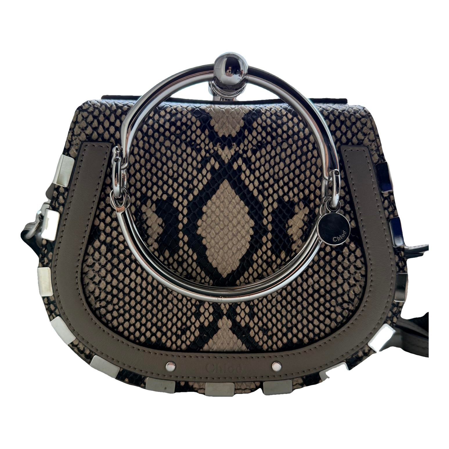 Bracelet Nile leather crossbody bag