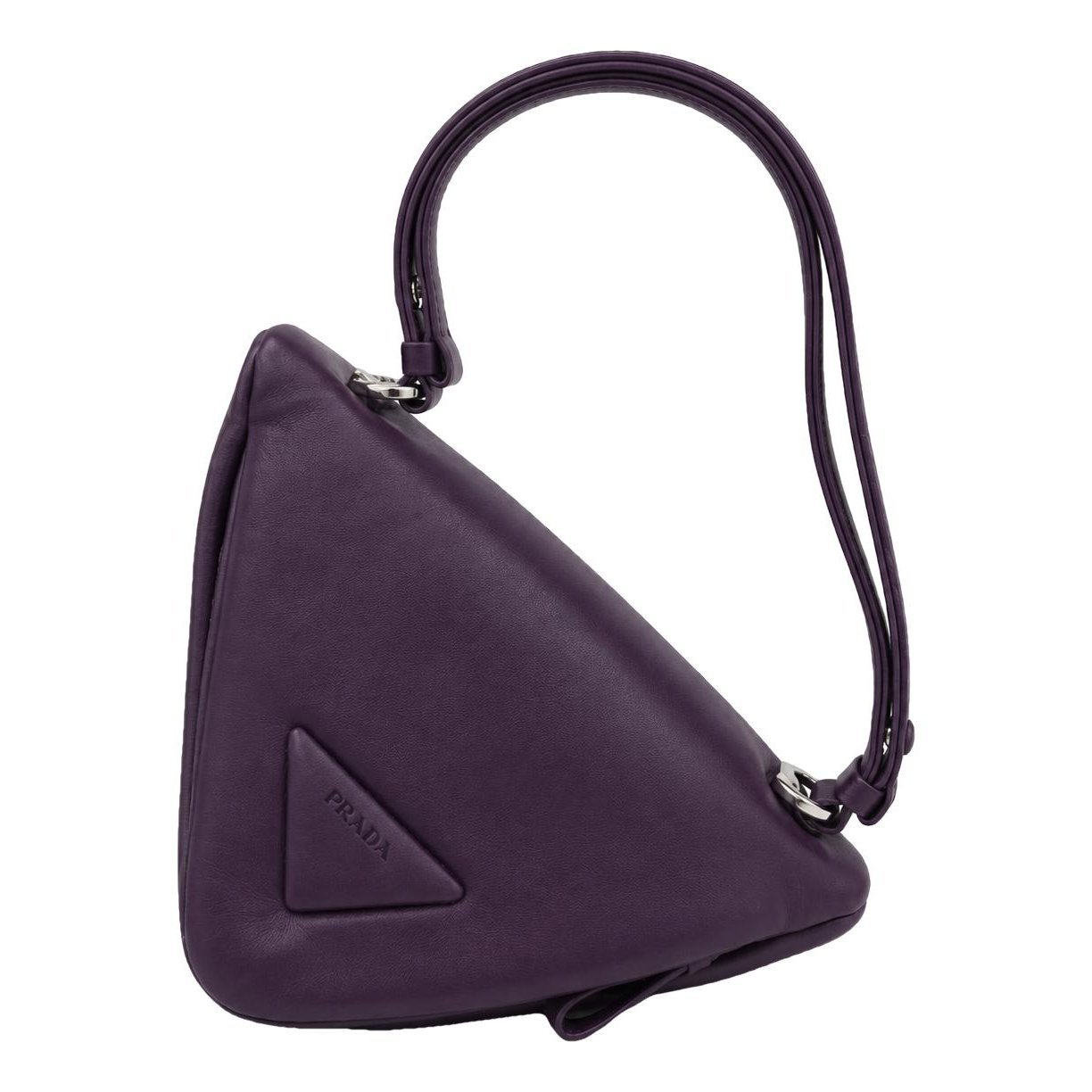 Prada Triangle leather handbag