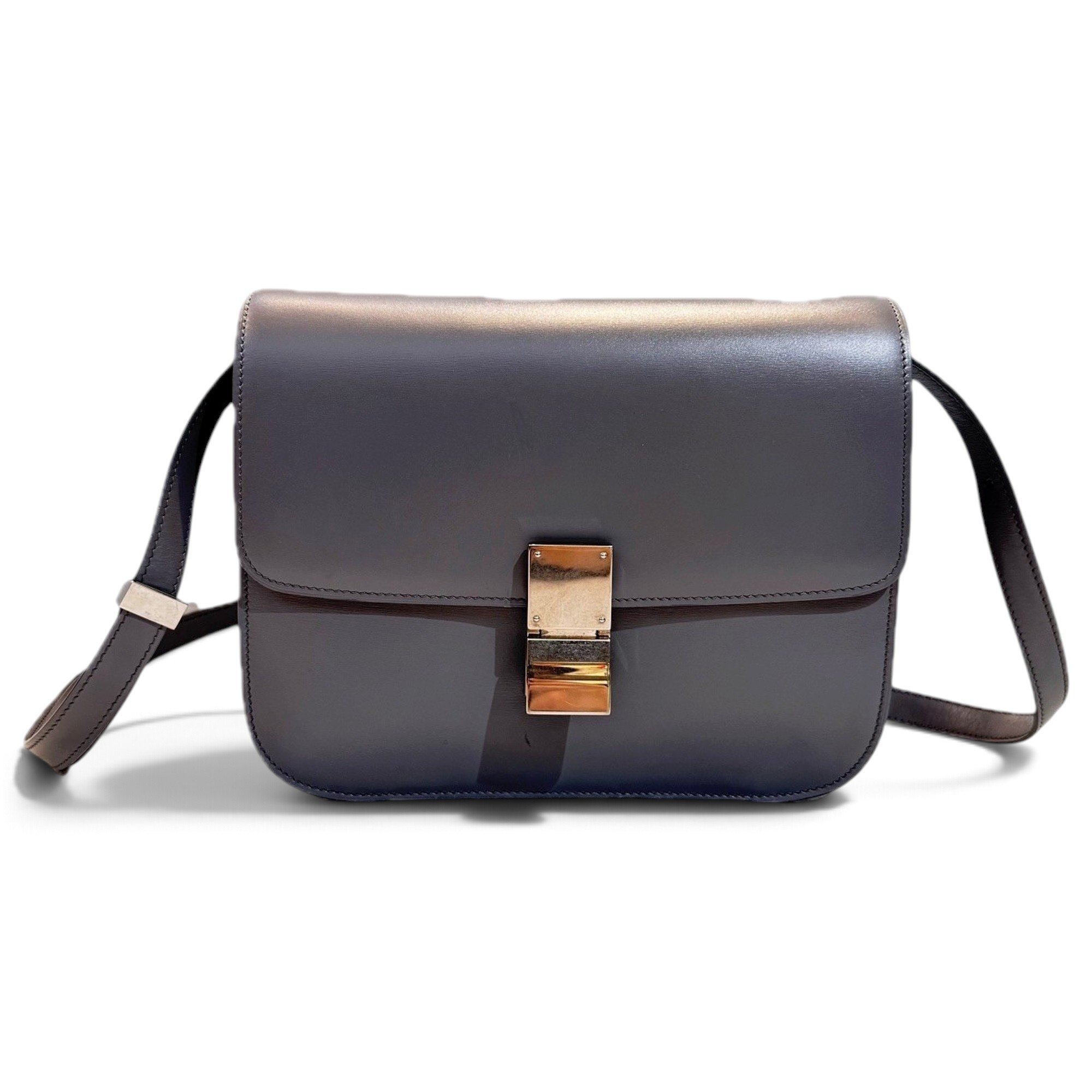 Classic leather handbag