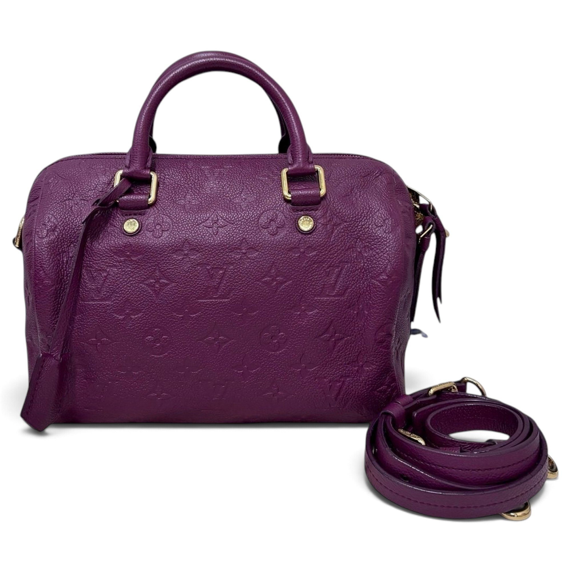 Speedy Bandoulière leather handbag