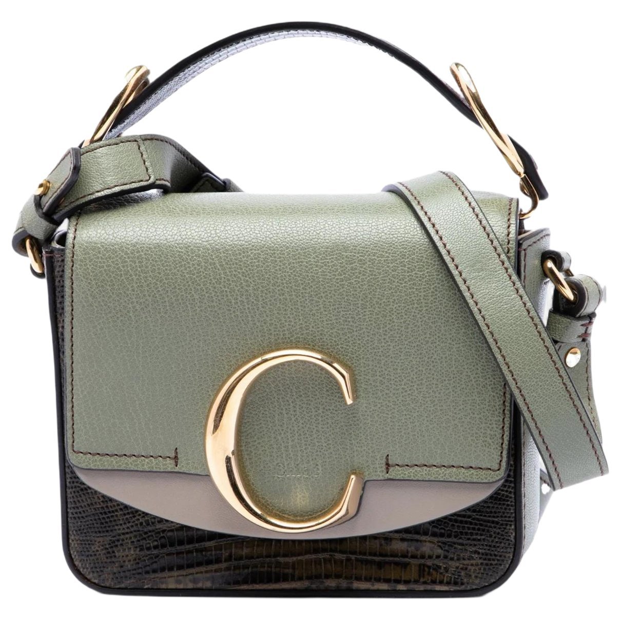 Chloe C leather satchel