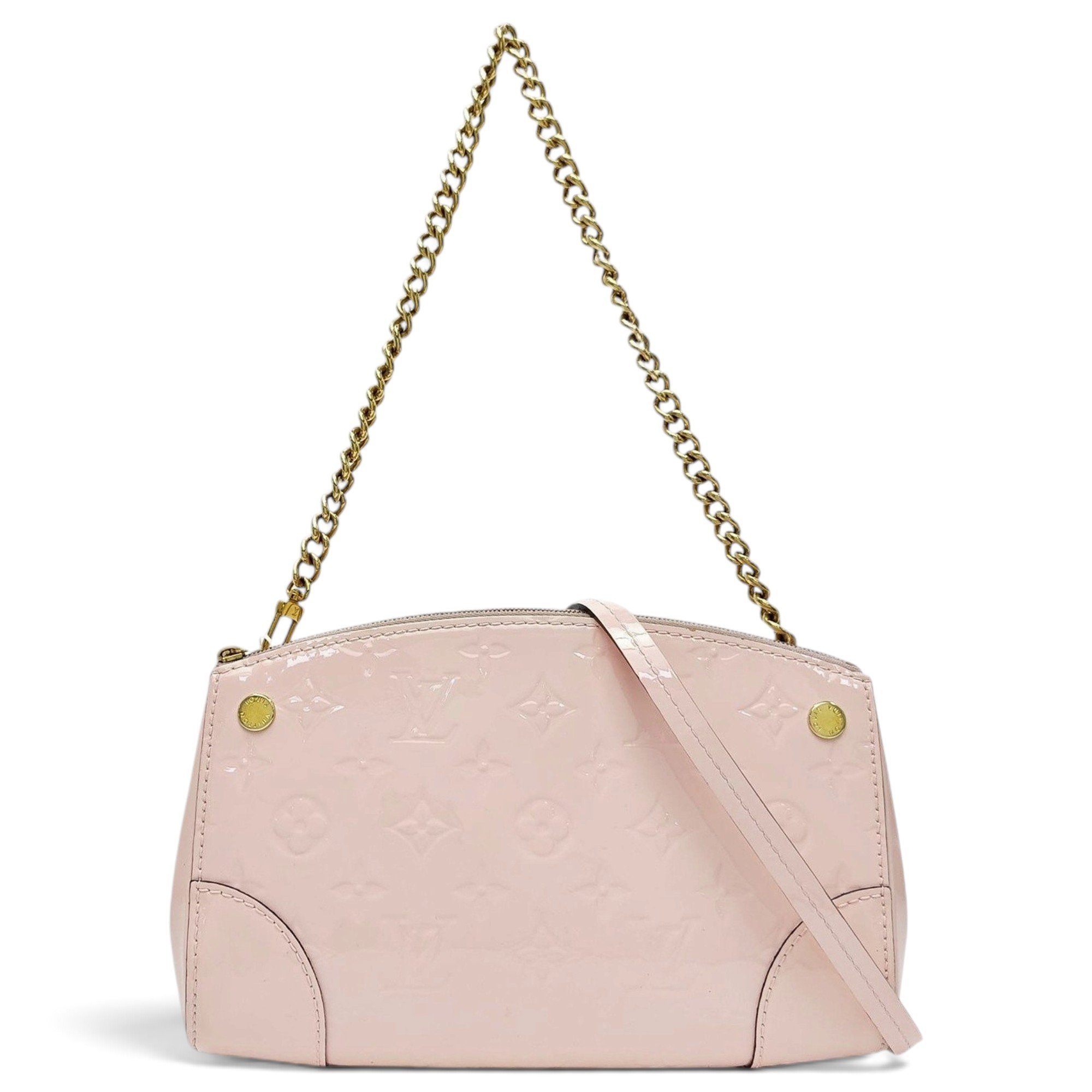 Patent leather handbag