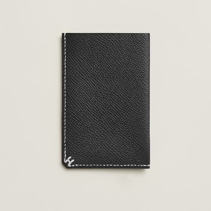 Noir H Sellier Card Holder