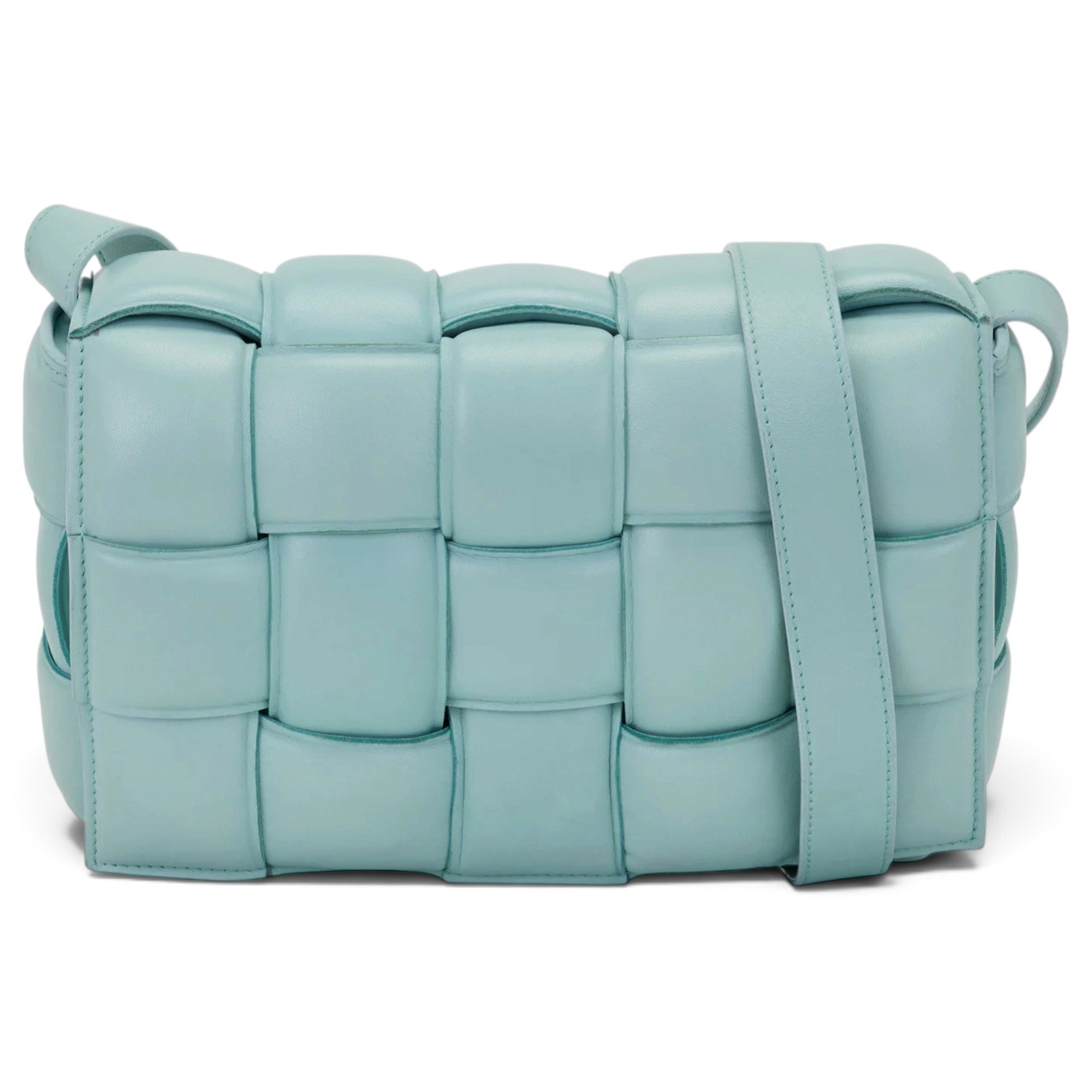 Cassette Padded leather crossbody bag