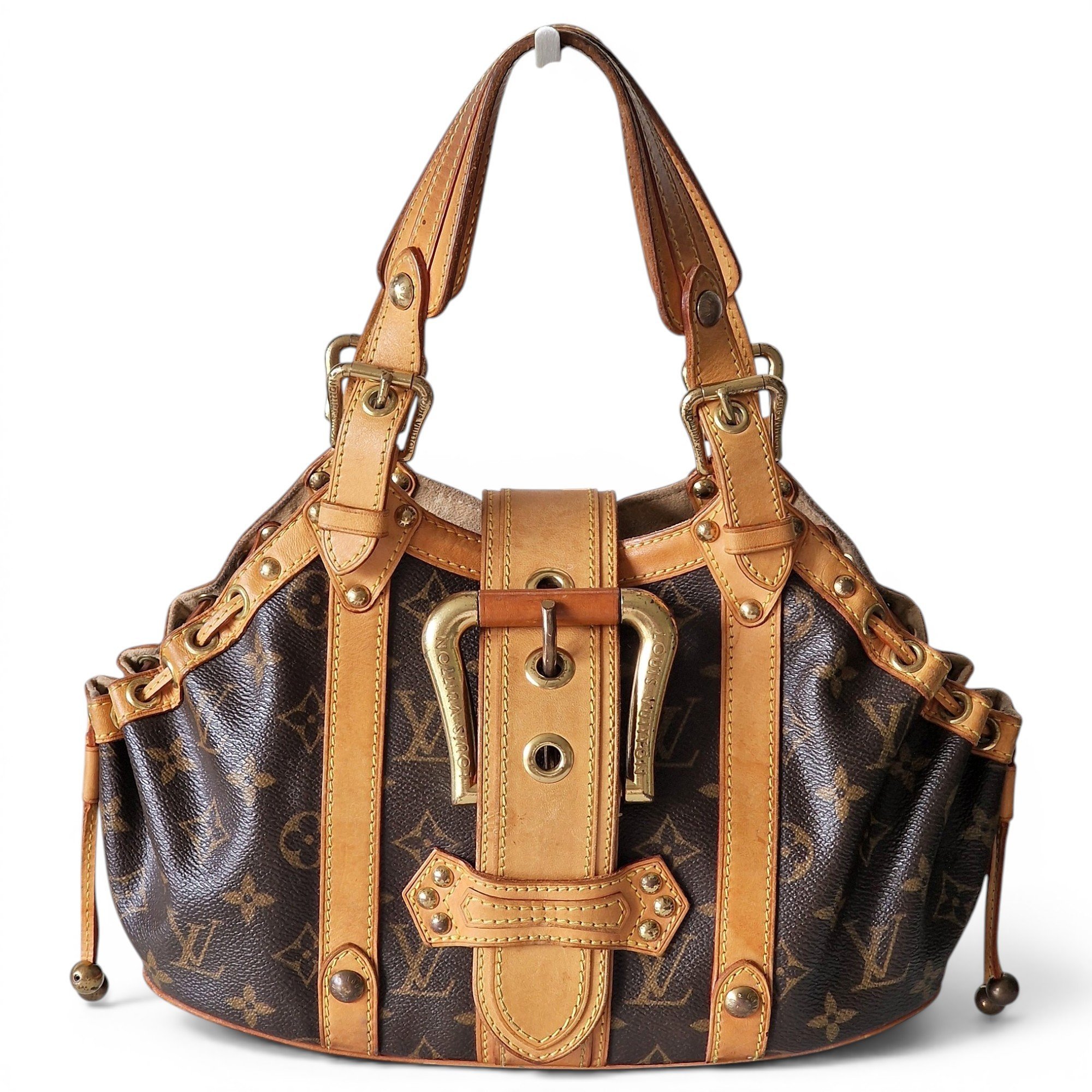 Theda leather handbag
