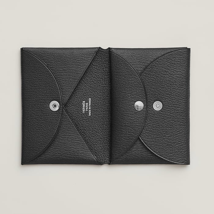 Noir Porte-cartes Calvi Duo Compact