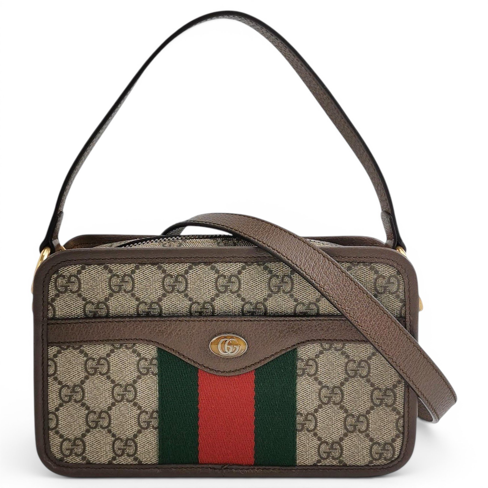 Ophidia leather handbag