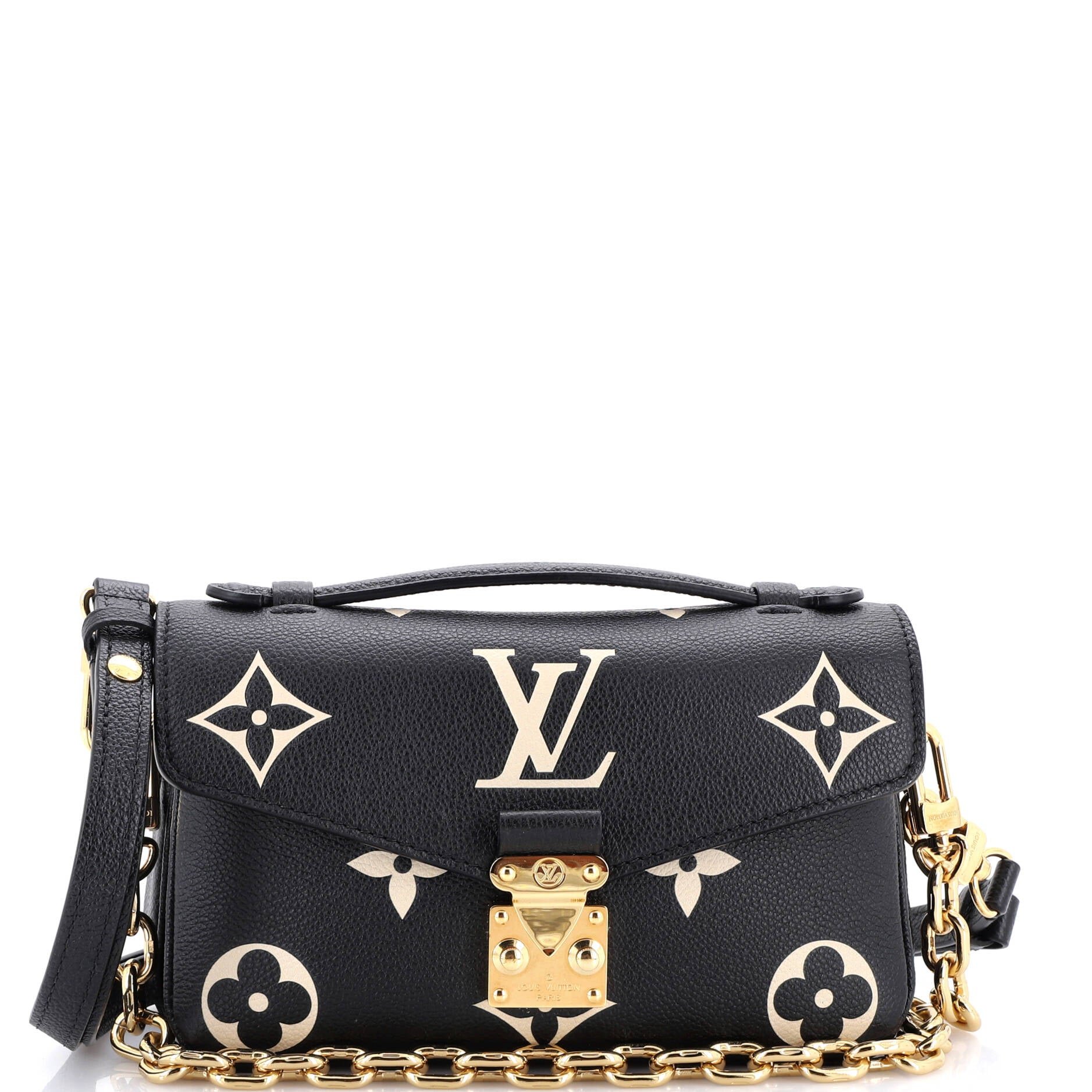 Pochette Metis Bicolor Monogram Empreinte Giant East West