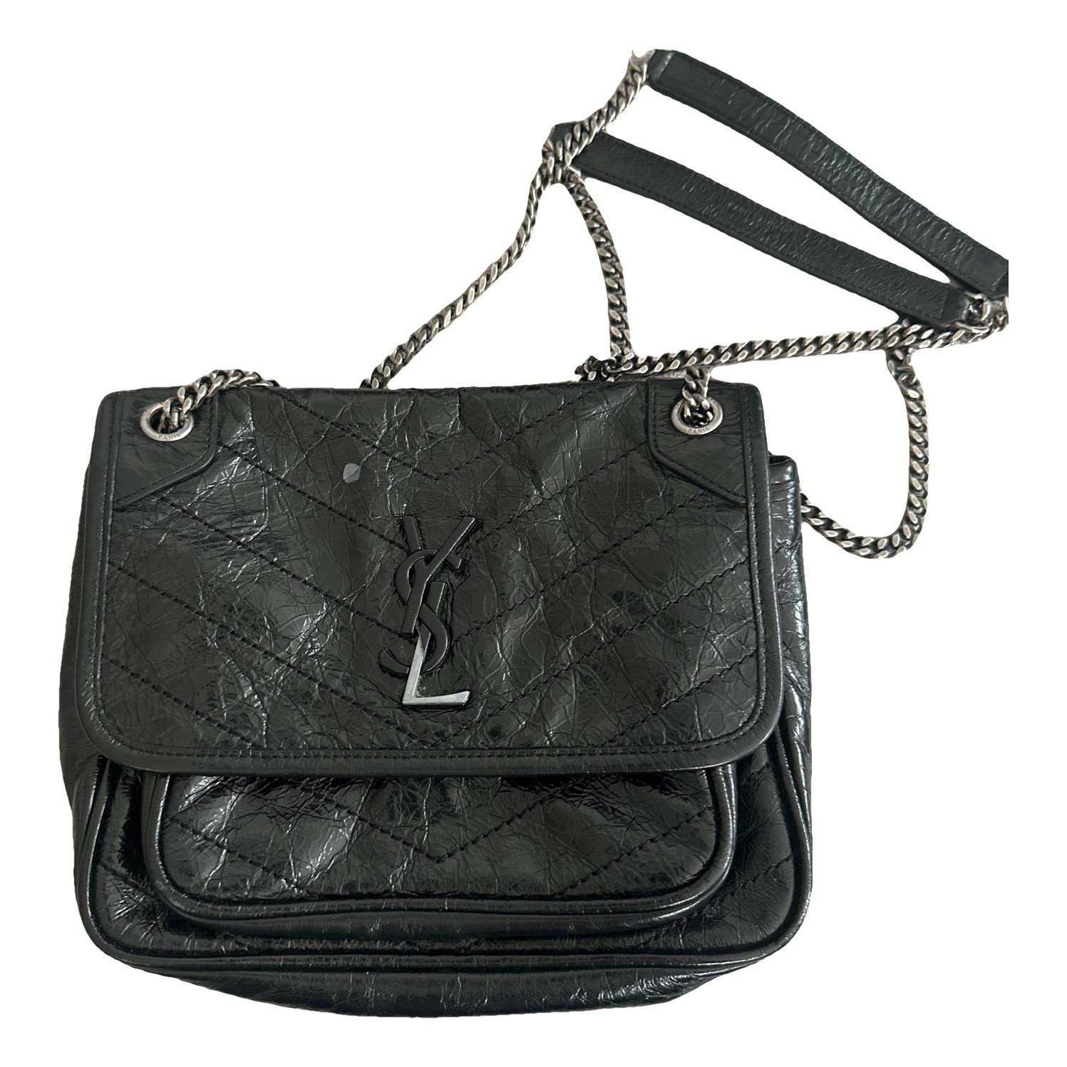 Niki leather crossbody bag