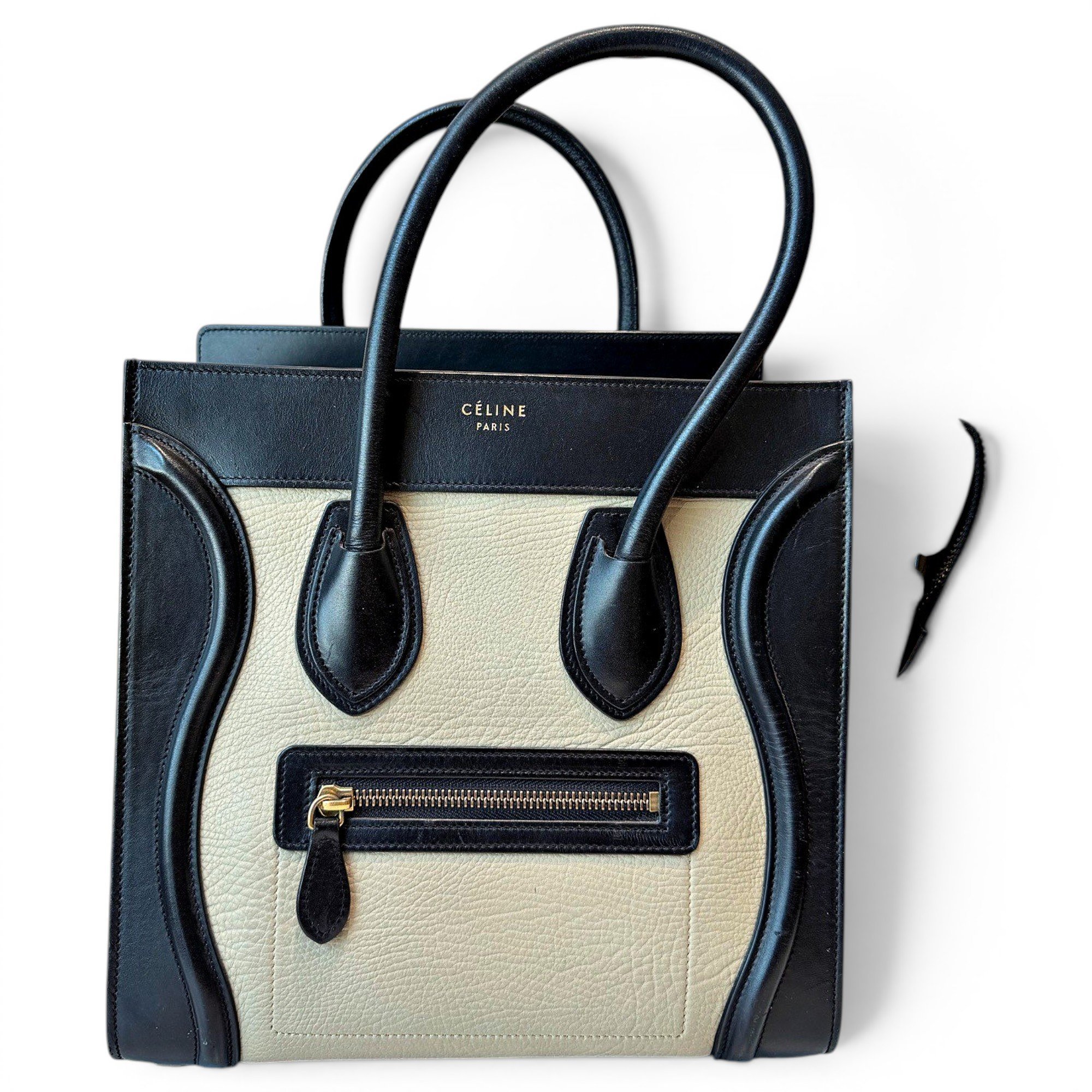 Leather handbag