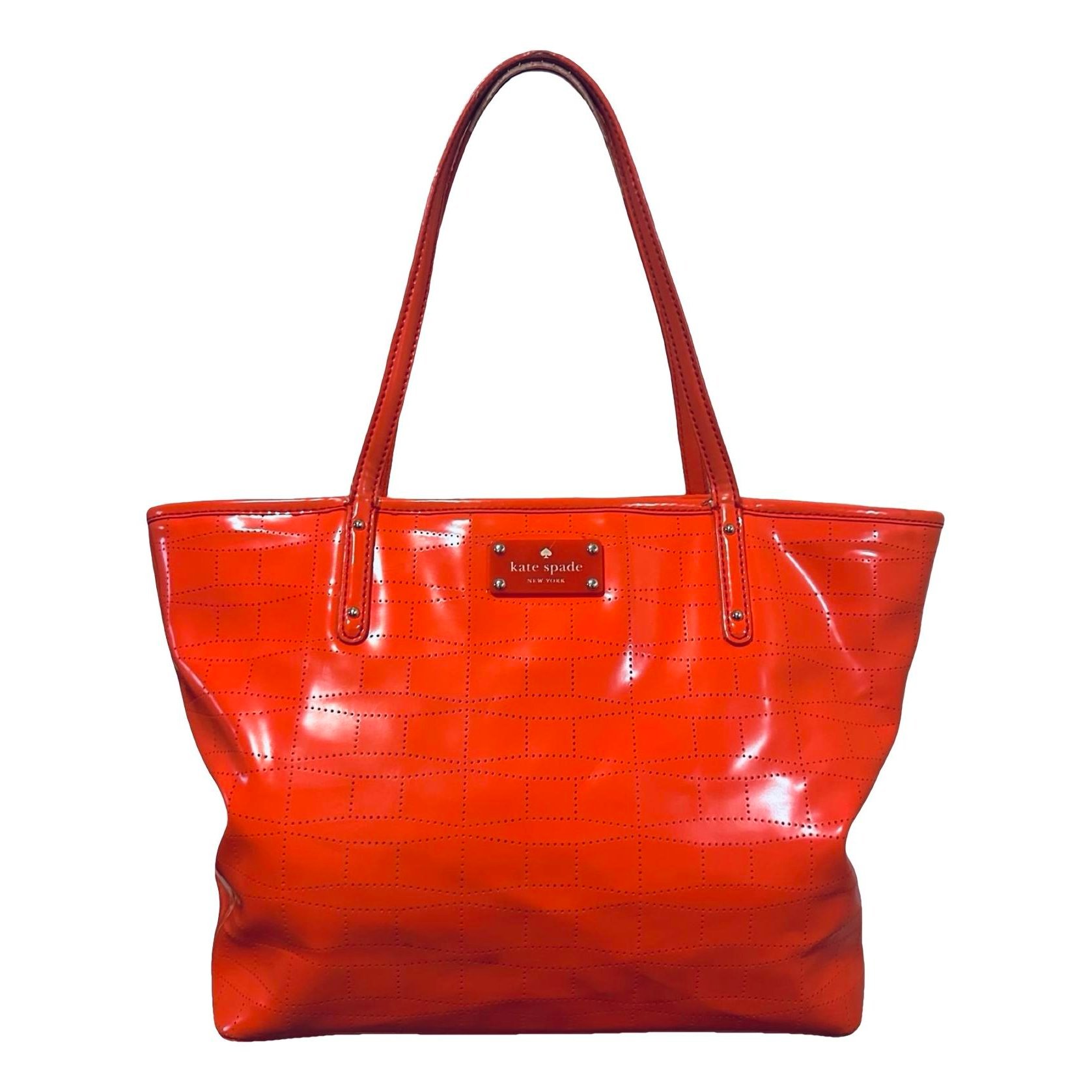 Leather tote