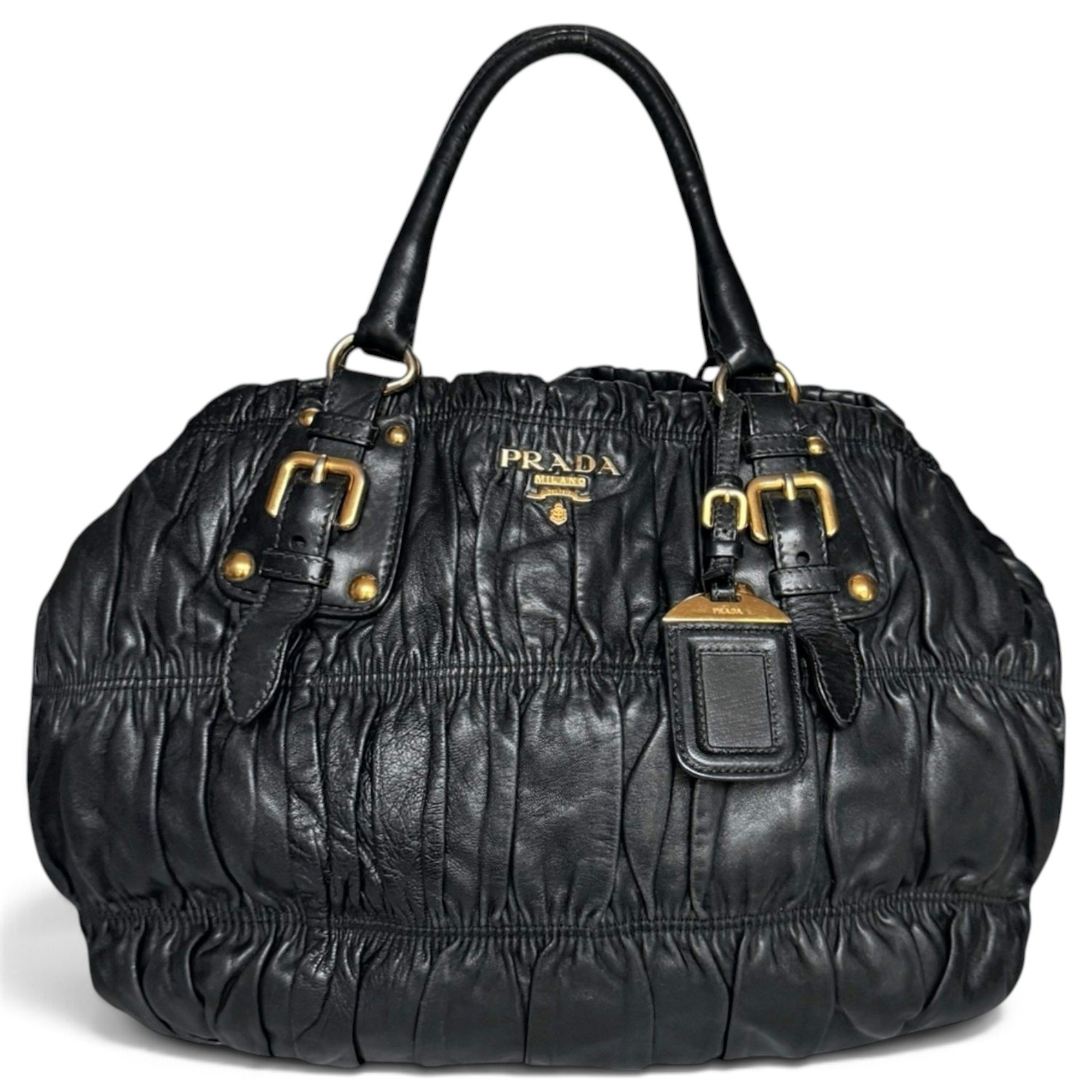 Leather handbag