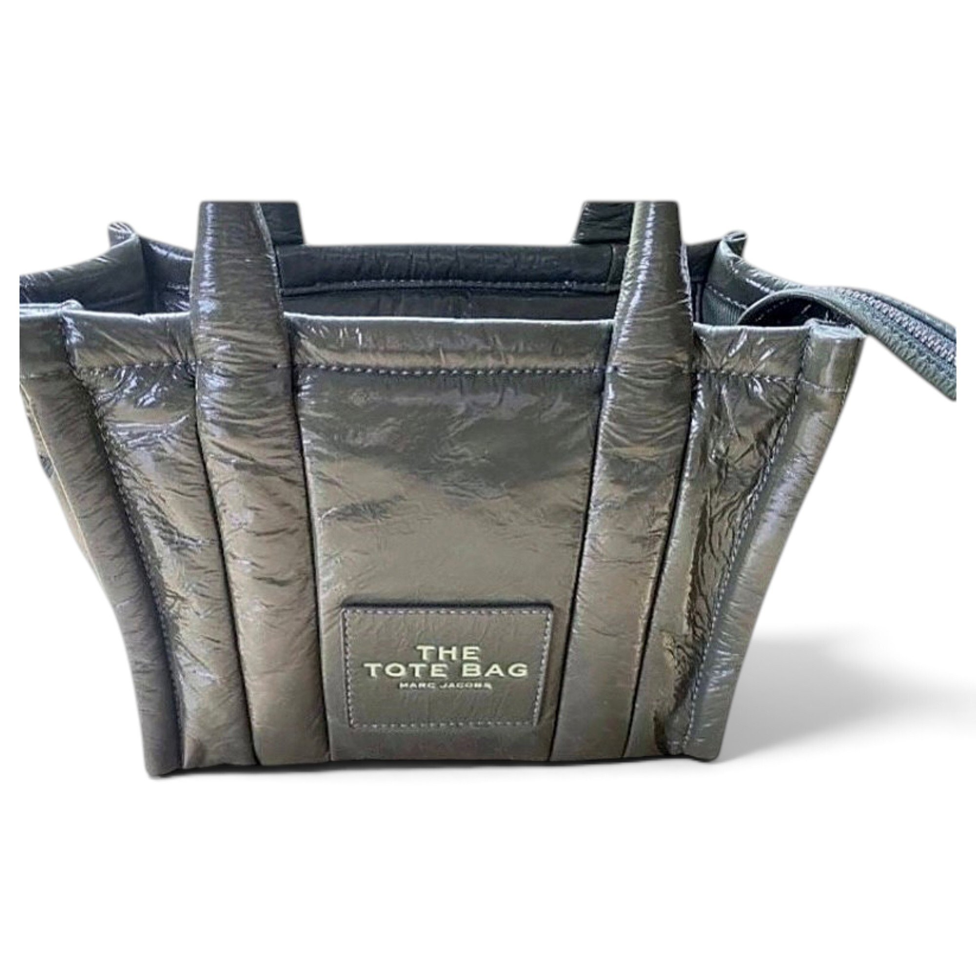 Leather tote