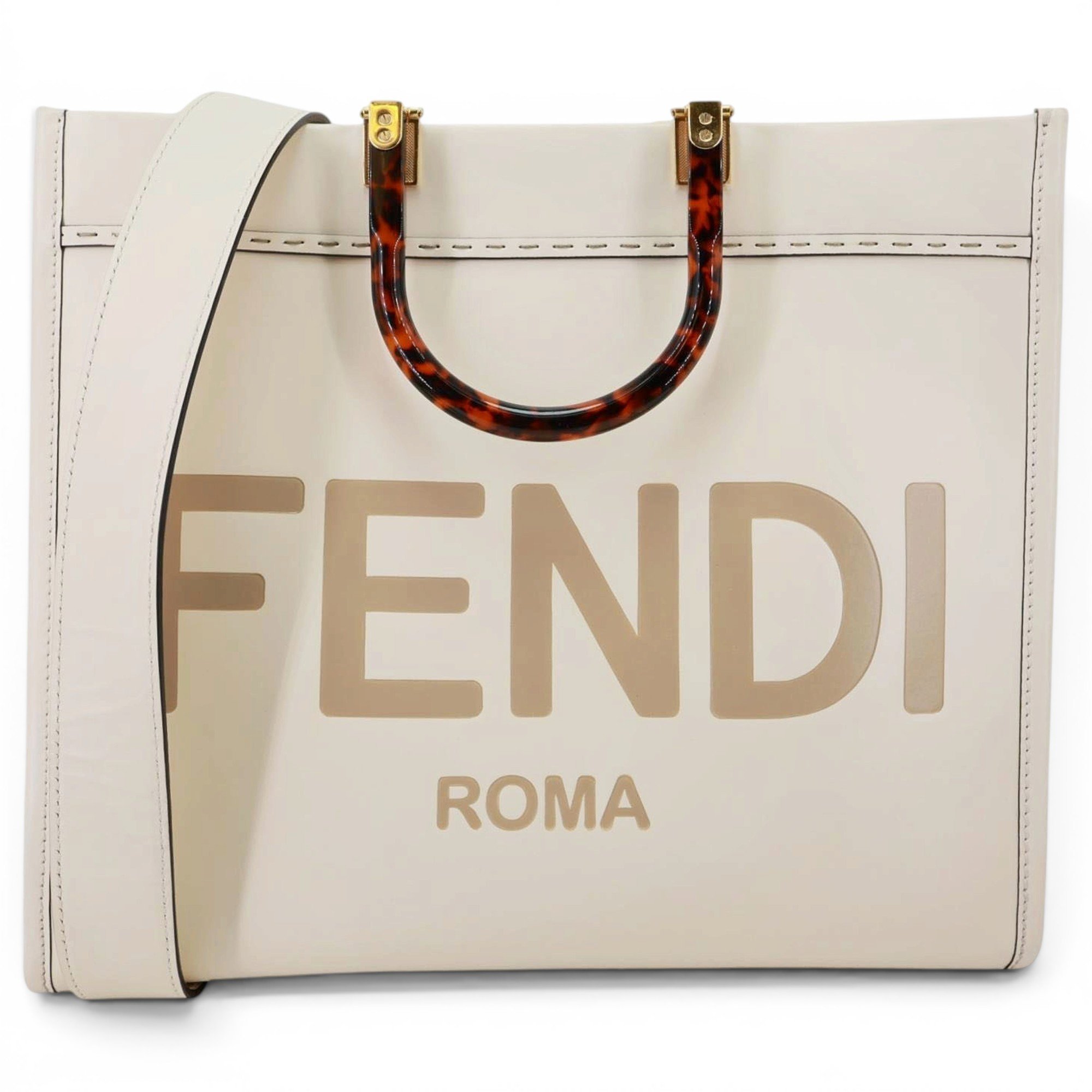 Sunshine leather tote