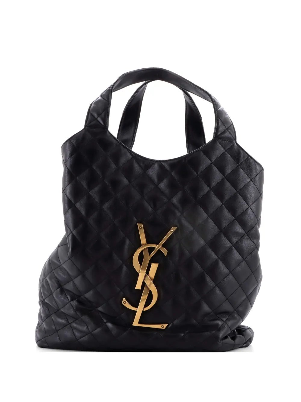 Icare Shopping Quilted Leather Maxi tote bag
