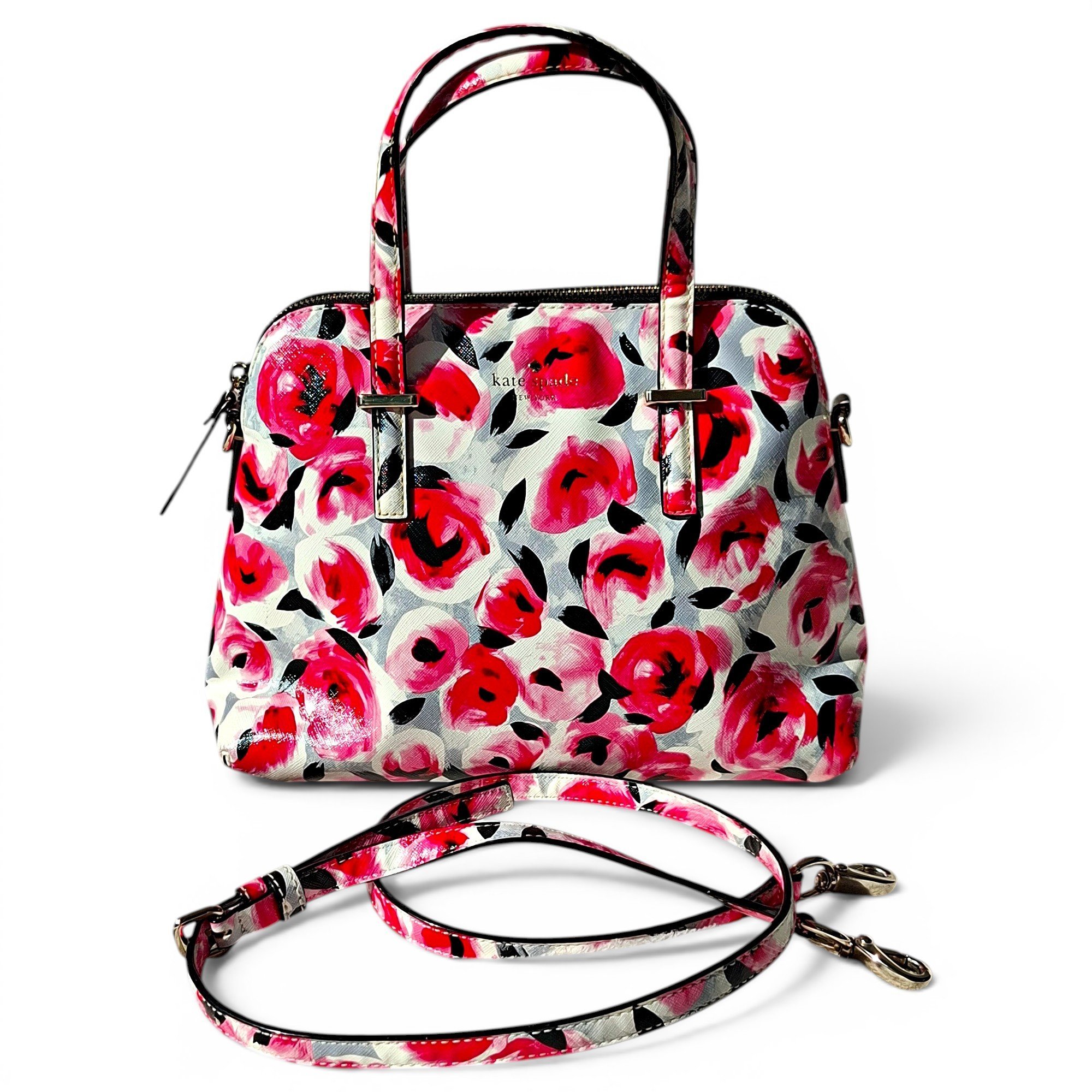 Vegan leather satchel