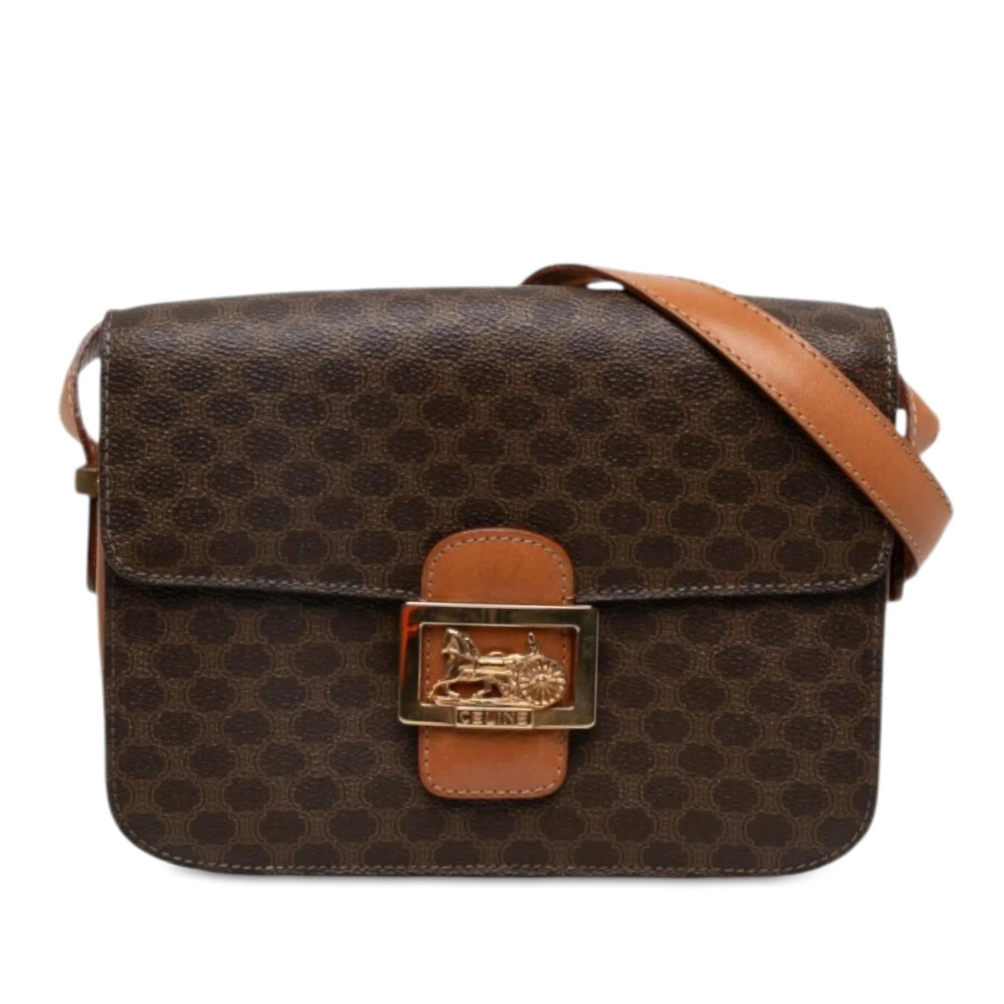 Pony-style calfskin crossbody bag