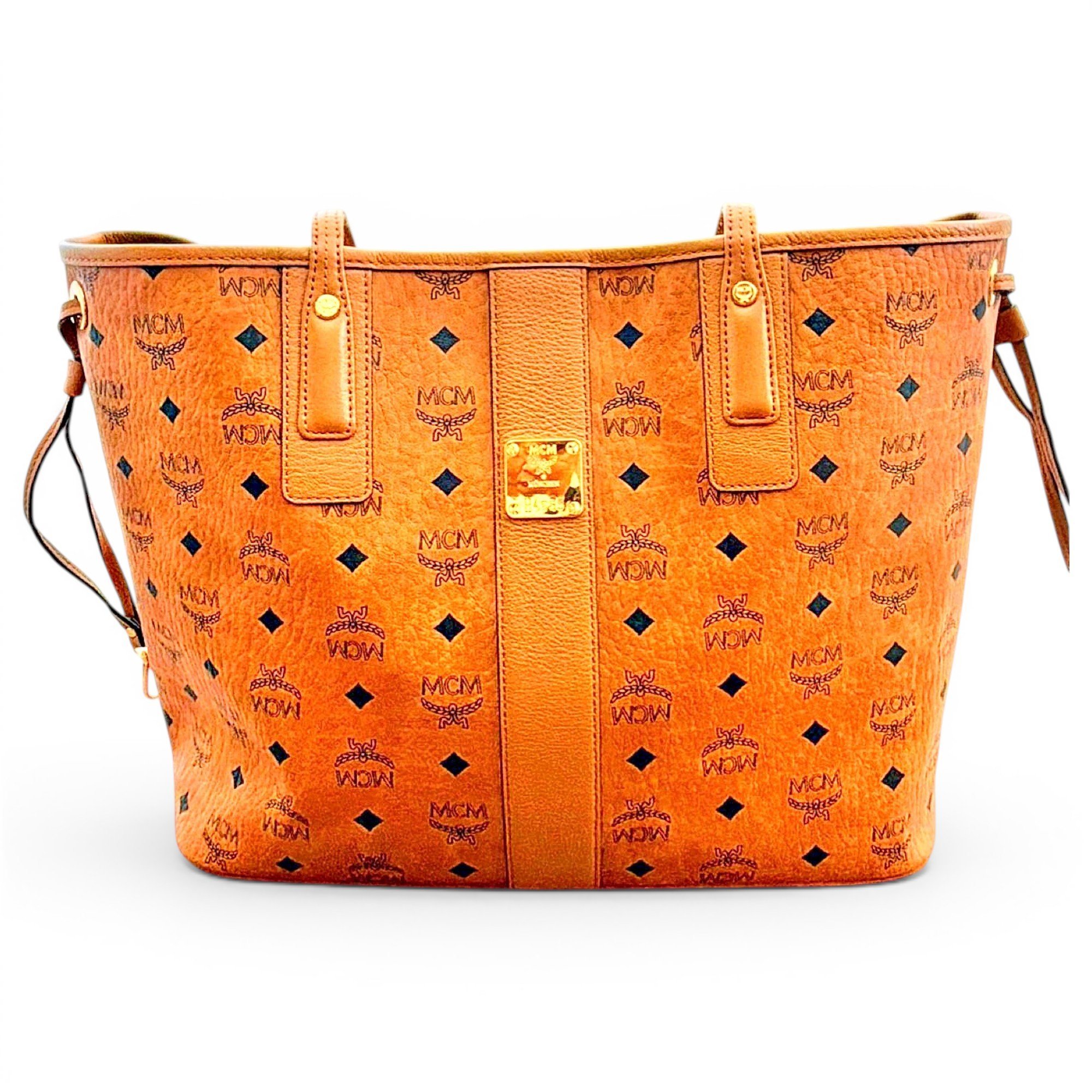 Leather tote