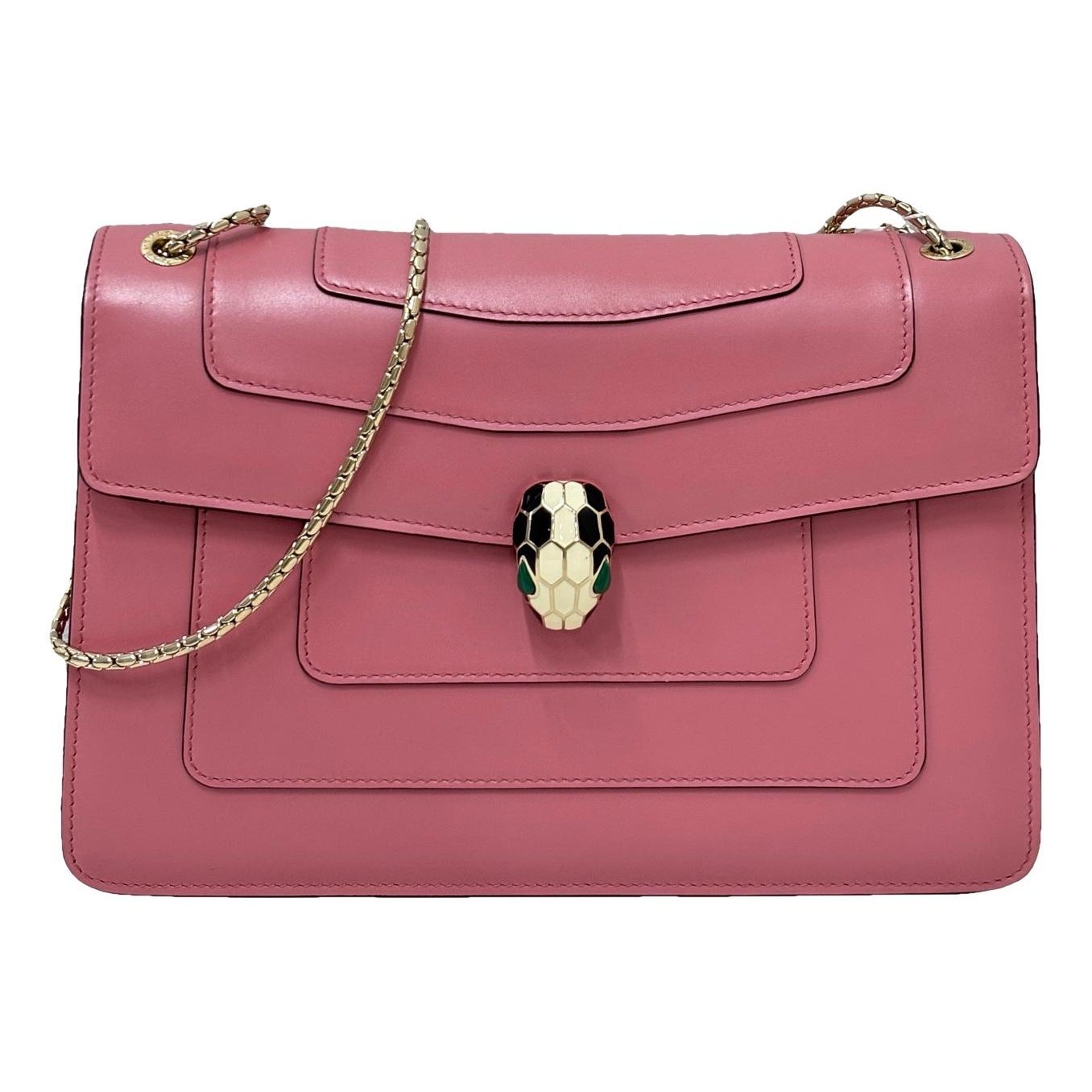 Serpenti leather crossbody bag