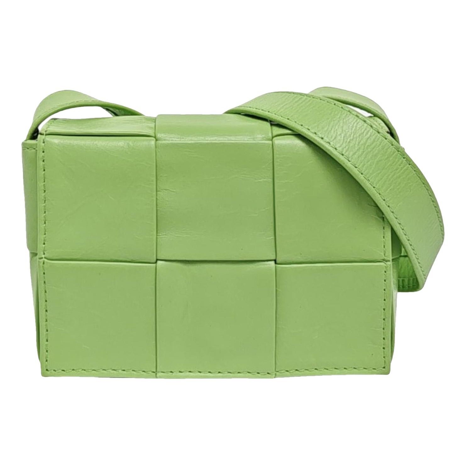 Brick Cassette leather handbag
