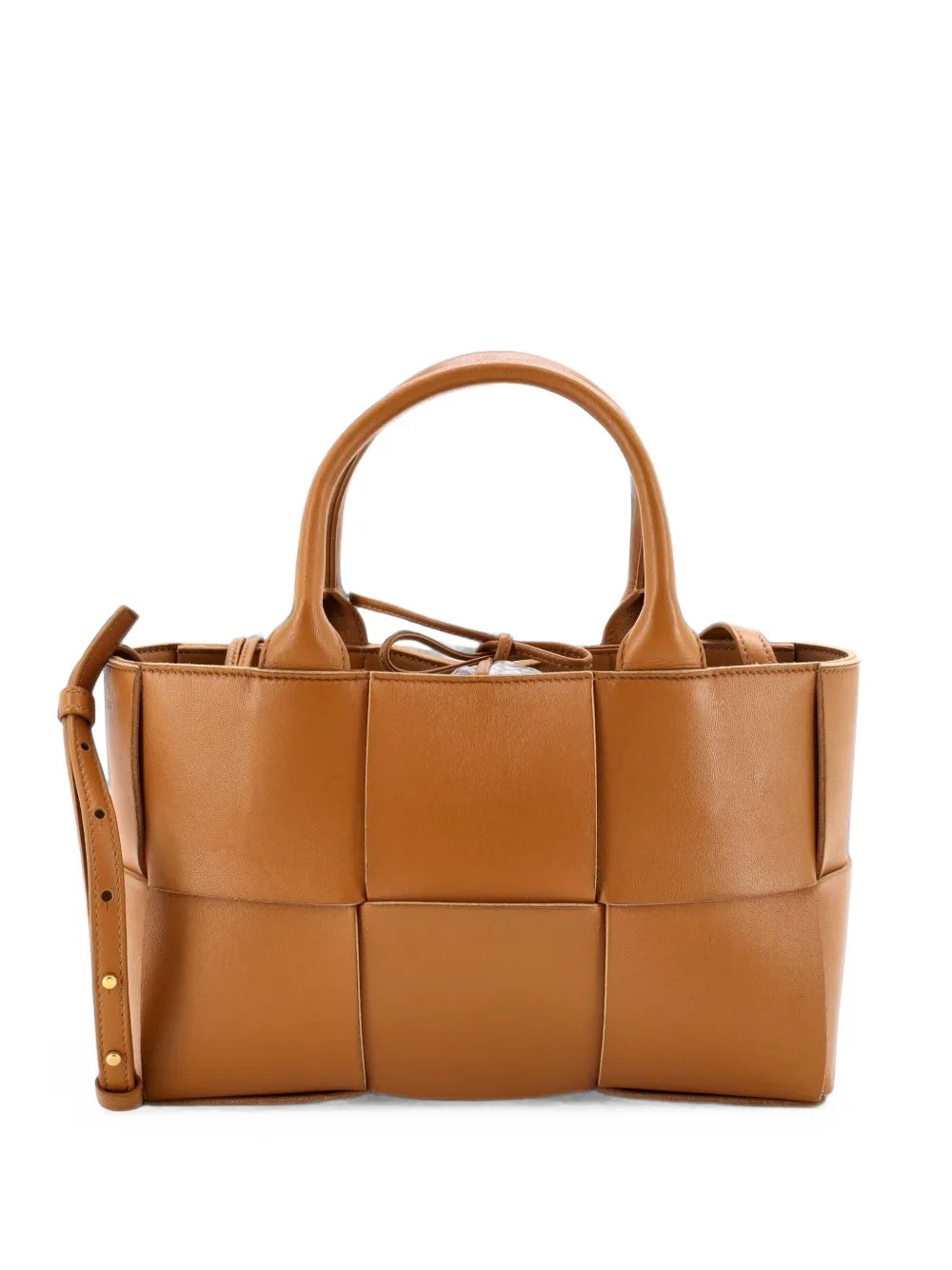 Arco Maxi Intrecciato Leather Mini tote bag