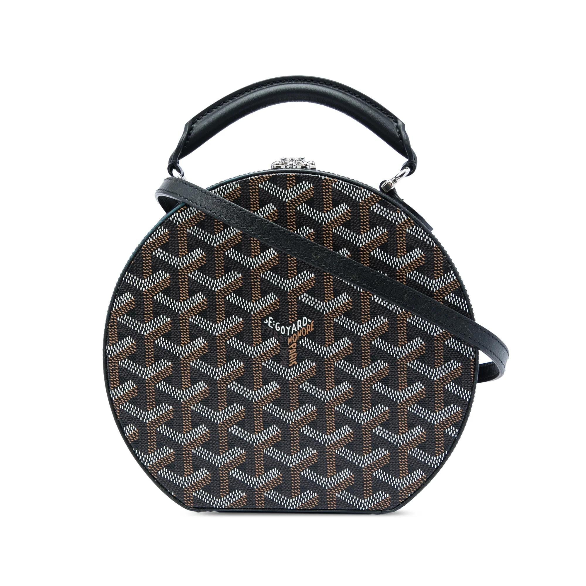 Minaudiere Goyardine cloth handbag