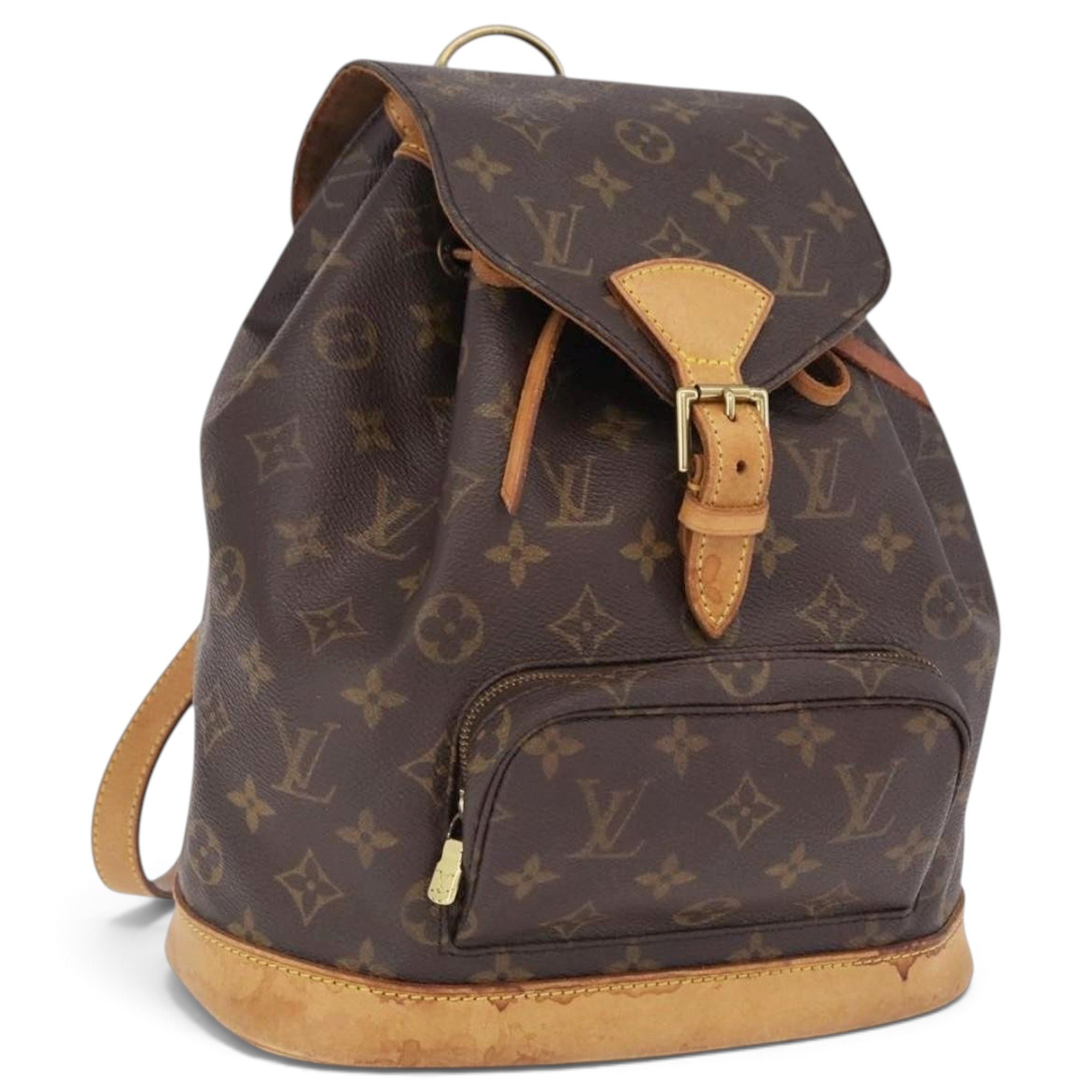 Louis Vuitton Montsouris leather backpack