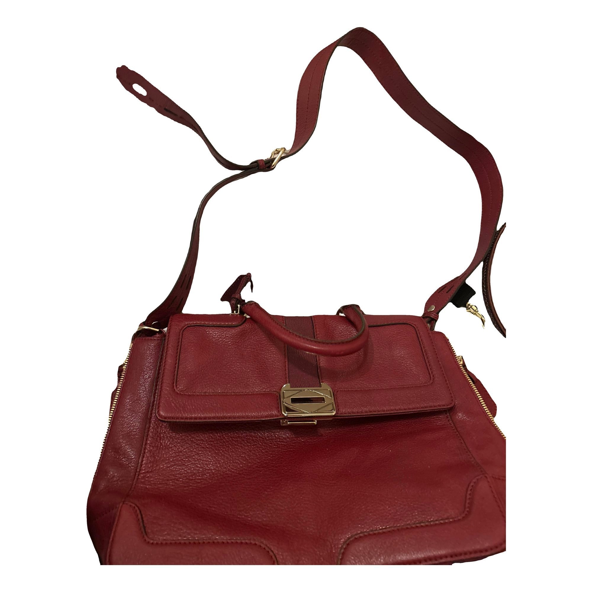 Leather satchel
